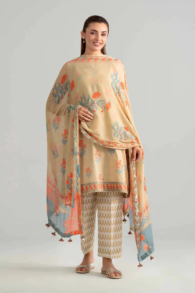 Original Nishat 3 Piece - Digital Printed Suit - 42601906 | Buy Online Pakistan