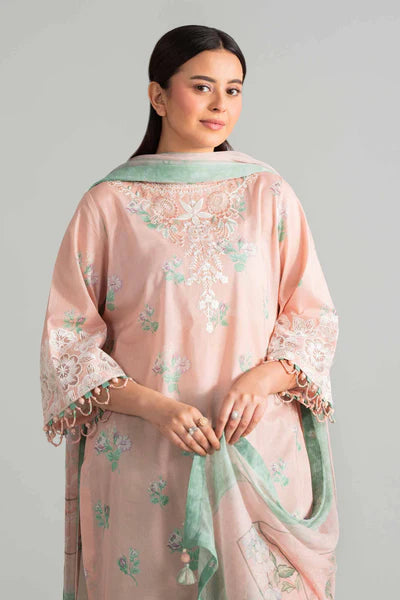 Original Nishat 3 Piece - Digital Printed Embroidered Suit - 42601910 | Buy Online Pakistan