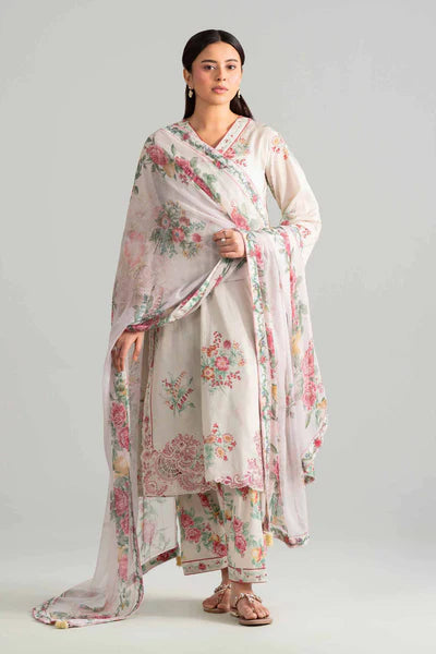 Original Nishat 3 Piece Unstitched - Digital Printed Embroidered Suit - 42601912 | Buy Online Pakistan