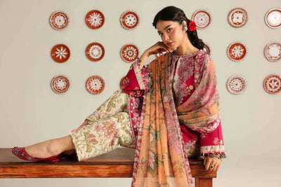 Original Nishat 3 Piece - Digital Printed Embroidered Suit - 42601916 | Buy Online Pakistan