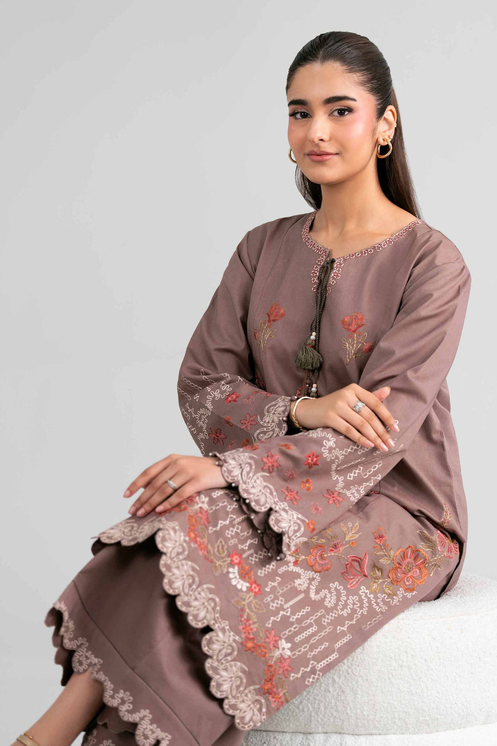 Original Nishat 2 Piece - Embroidered Suit - 42601934 | Buy Online in Pakistan
