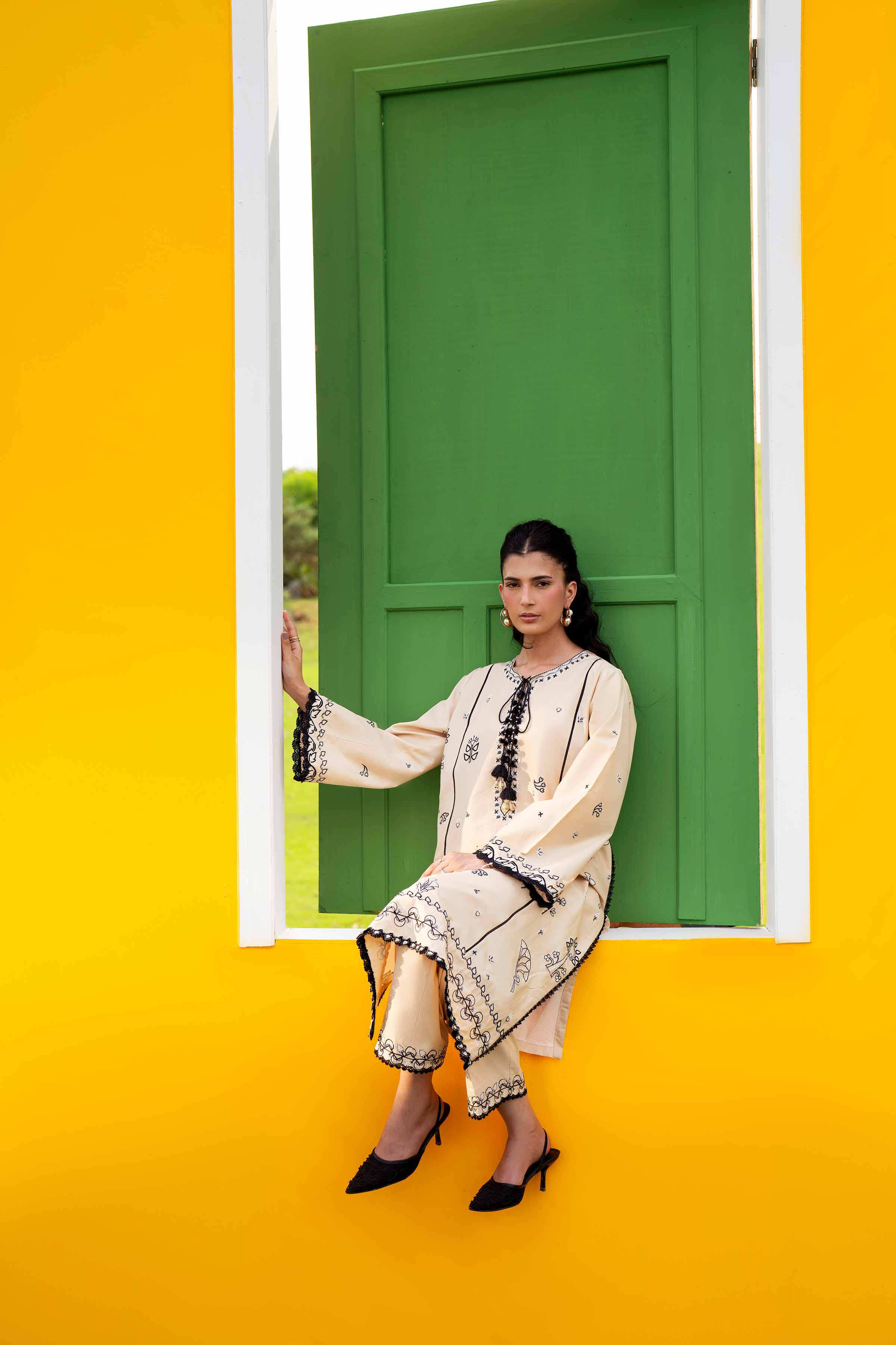 Original Nishat 2 Piece - Embroidered Suit - 42601941 | Buy Online in Pakistan