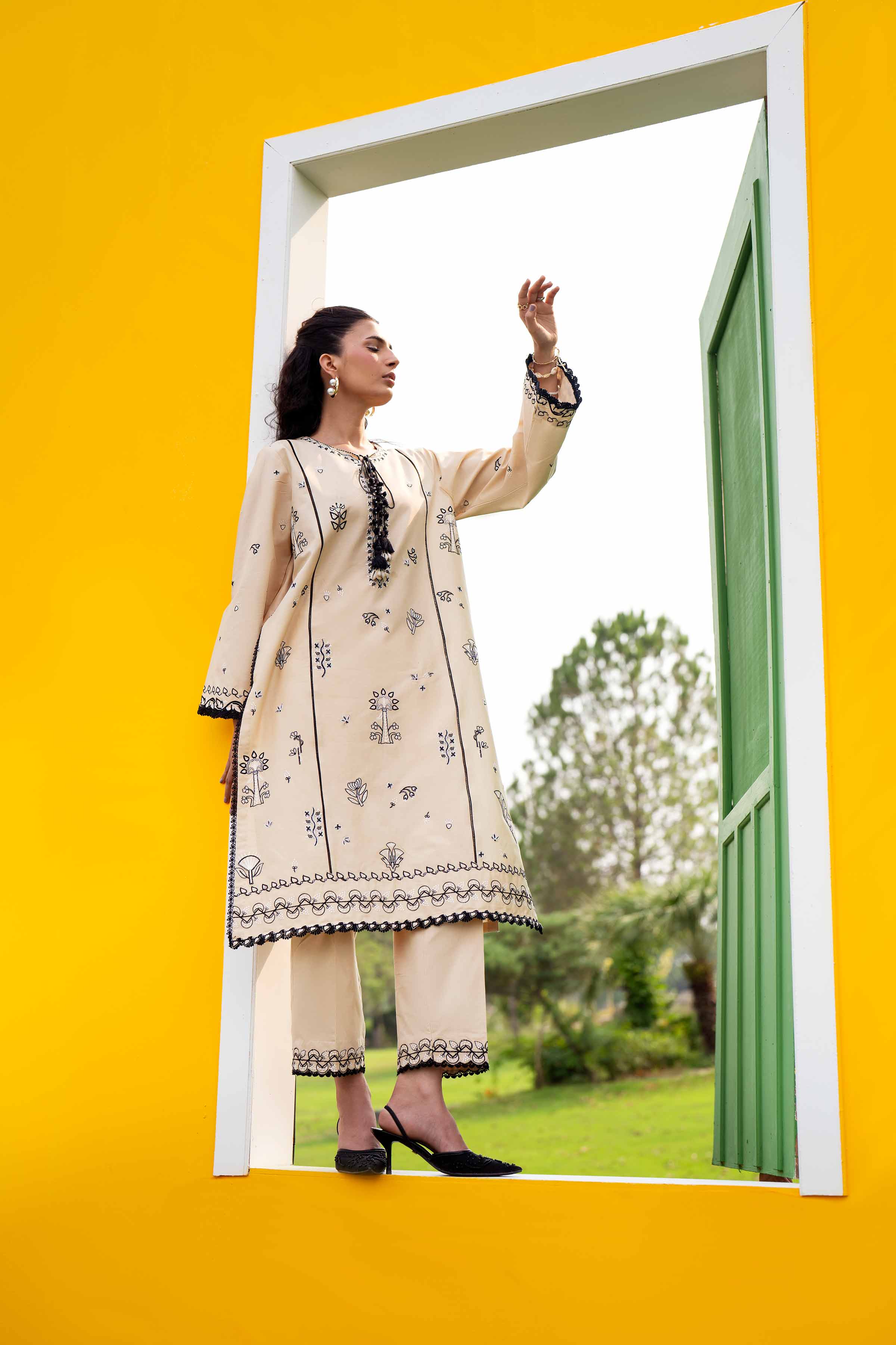 Original Nishat 2 Piece - Embroidered Suit - 42601941 | Buy Online in Pakistan