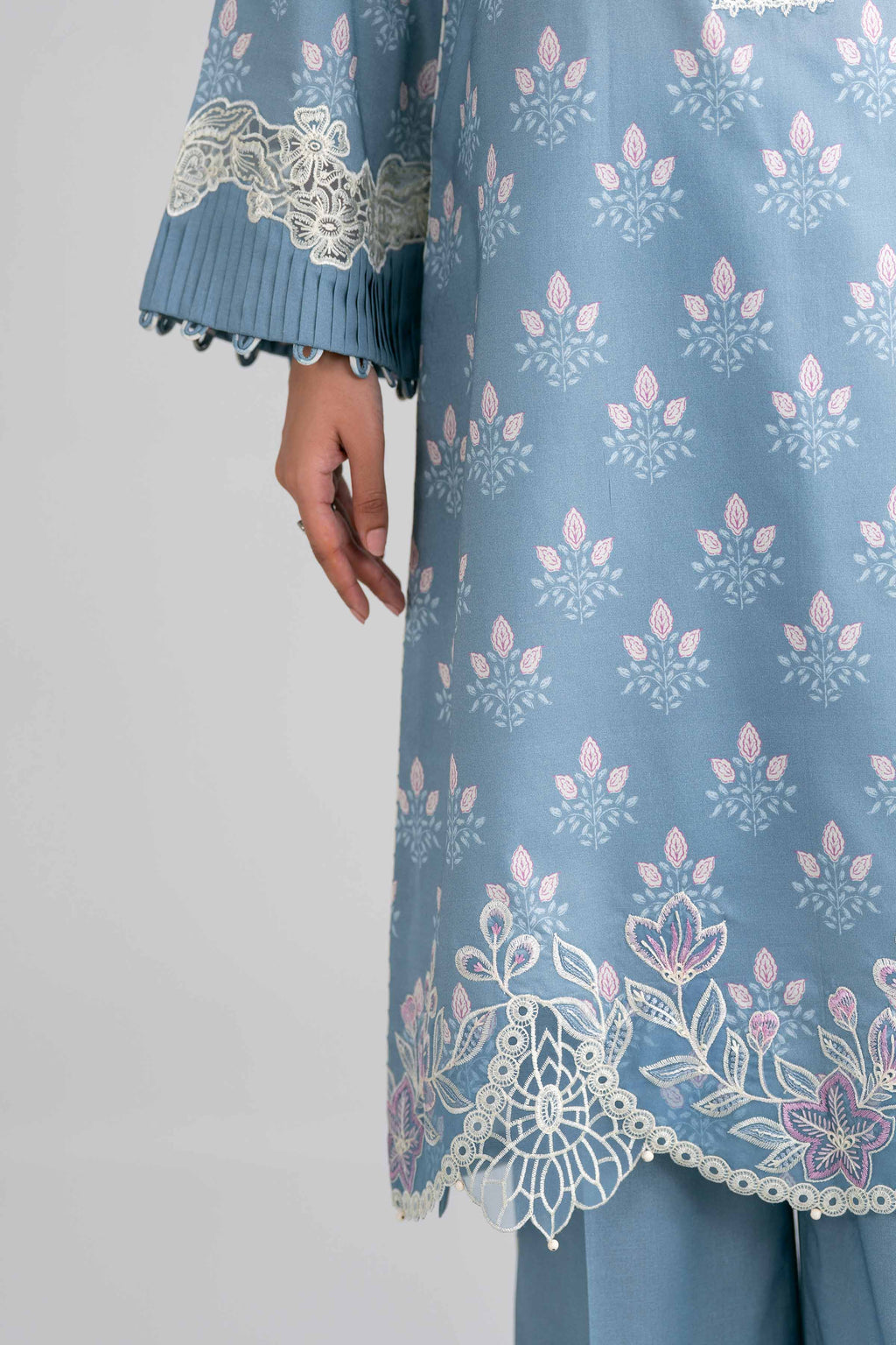 Original Nishat 3 Piece - Printed Embroidered Suit - 42601964 | Buy Online in Pakistan