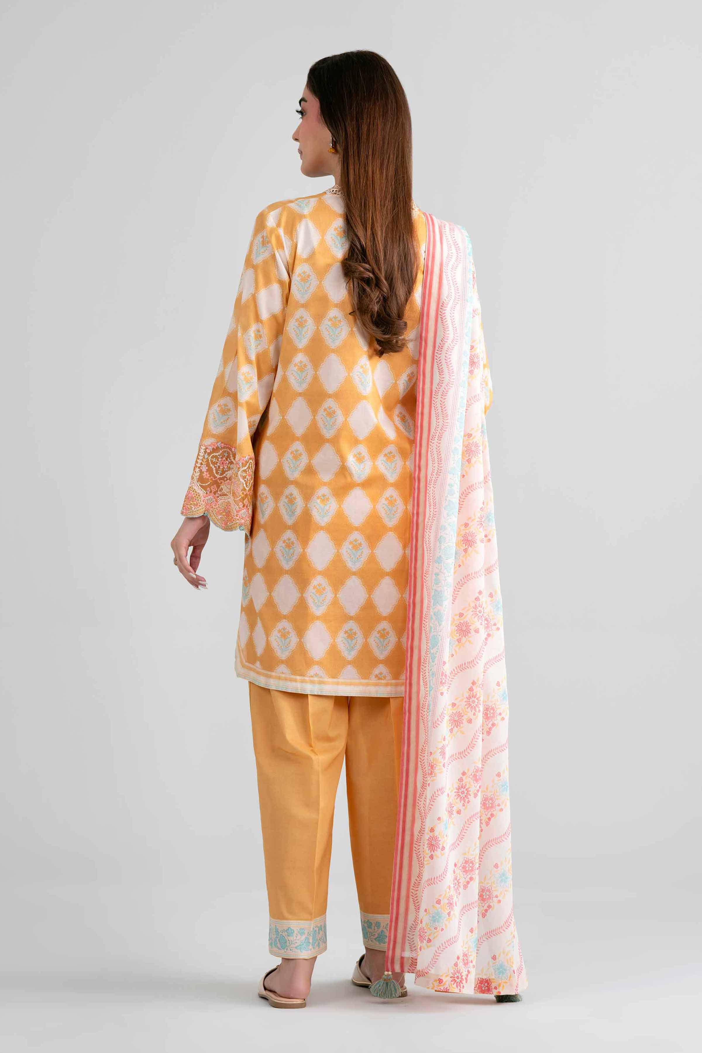 Original Nishat 3 Piece - Printed Embroidered Suit - 42601965 | Buy Online in Pakistan