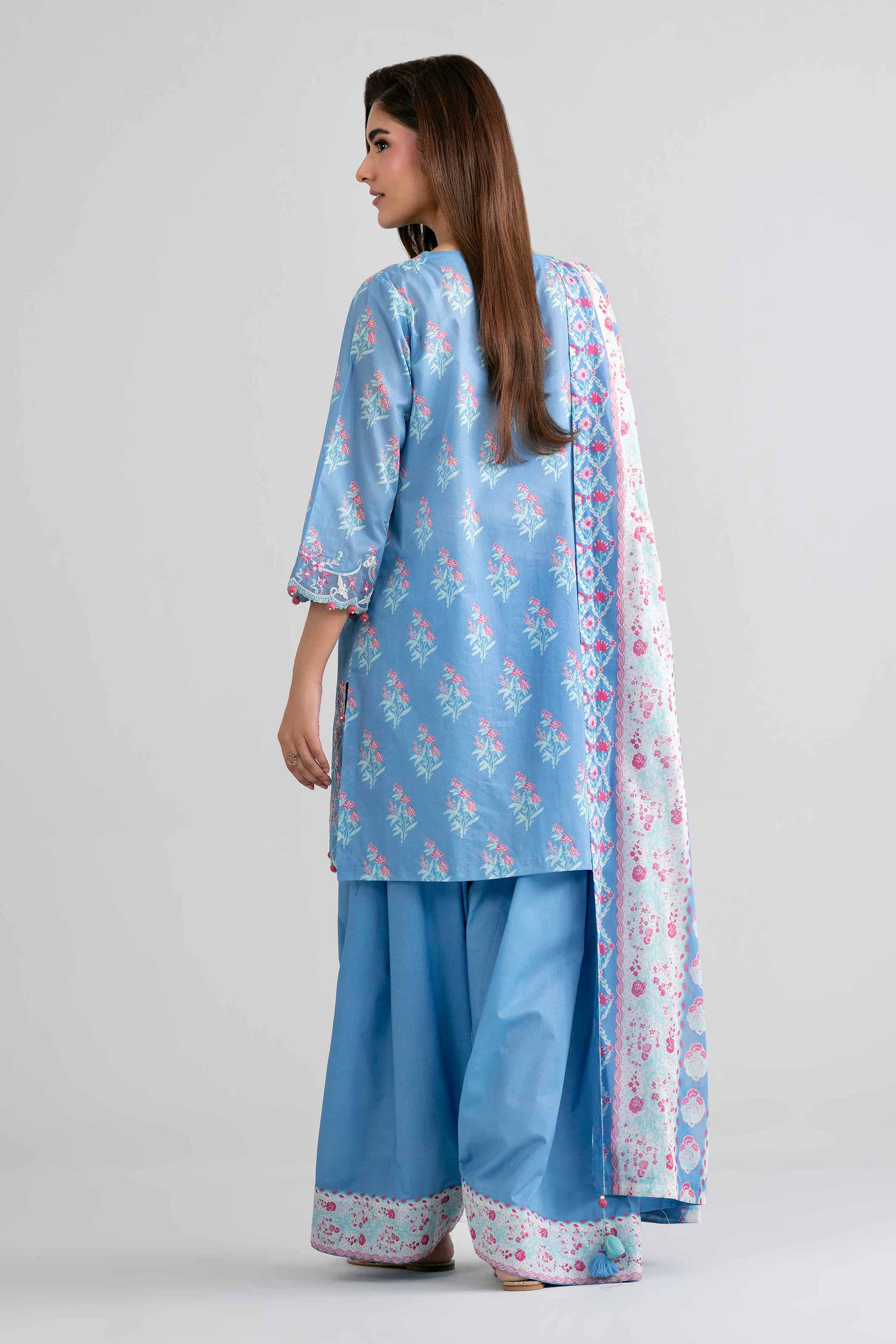 Original Nishat 3 Piece - Printed Embroidered Suit - 42601966 | Buy Online in Pakistan