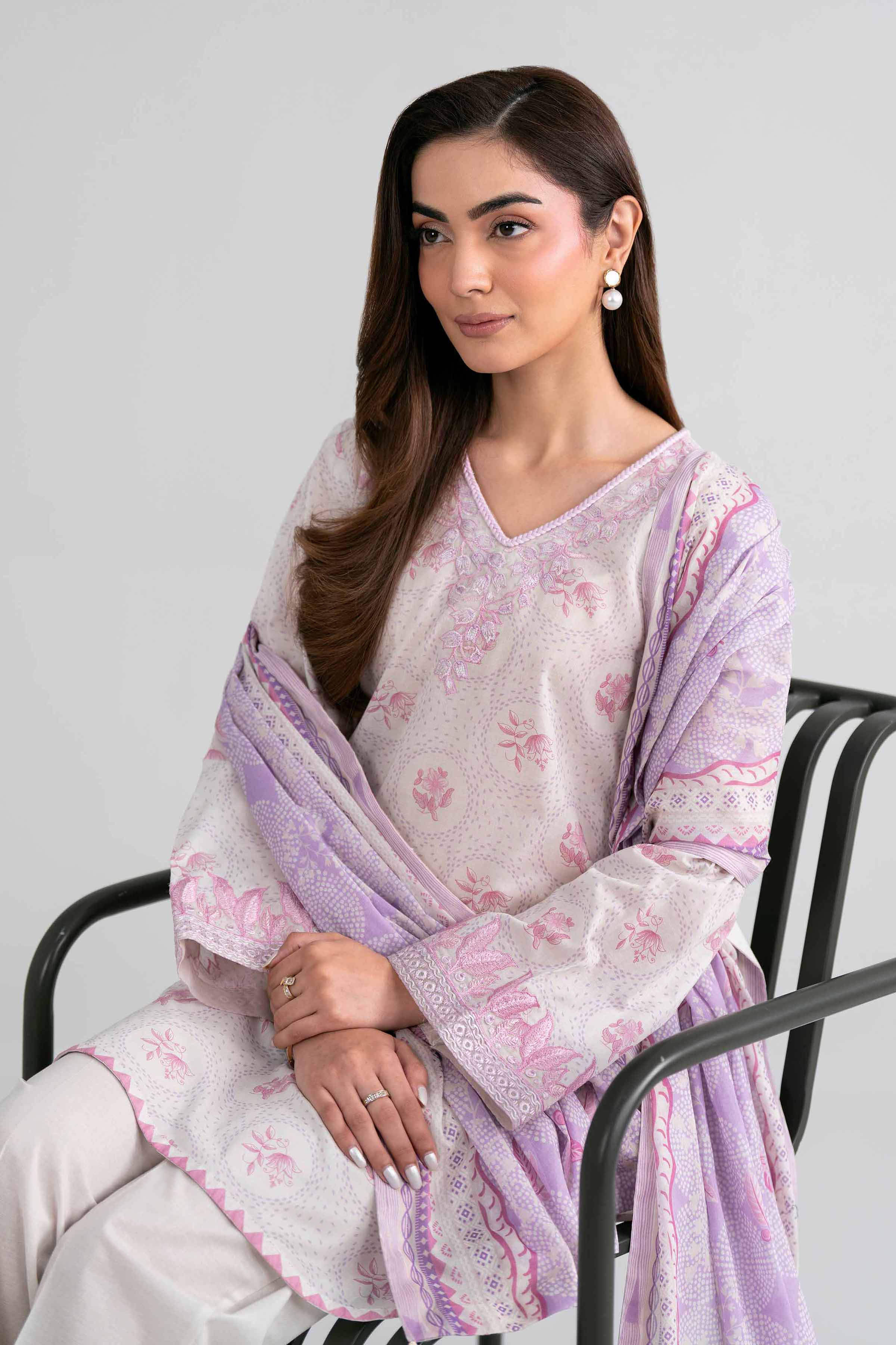 Original Nishat 3 Piece - Printed Embroidered Suit - 42601972 | Buy Online in Pakistan