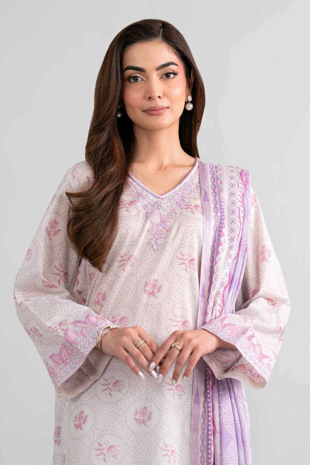 Original Nishat 3 Piece - Printed Embroidered Suit - 42601972 | Buy Online in Pakistan