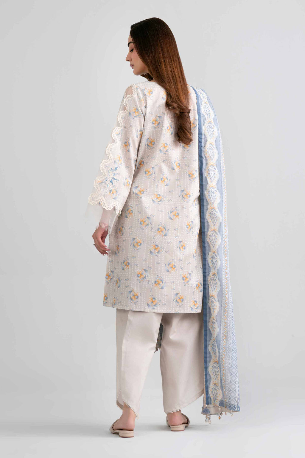 Original Nishat 3 Piece - Printed Embroidered Suit - 42601973 | Buy Online in Pakistan