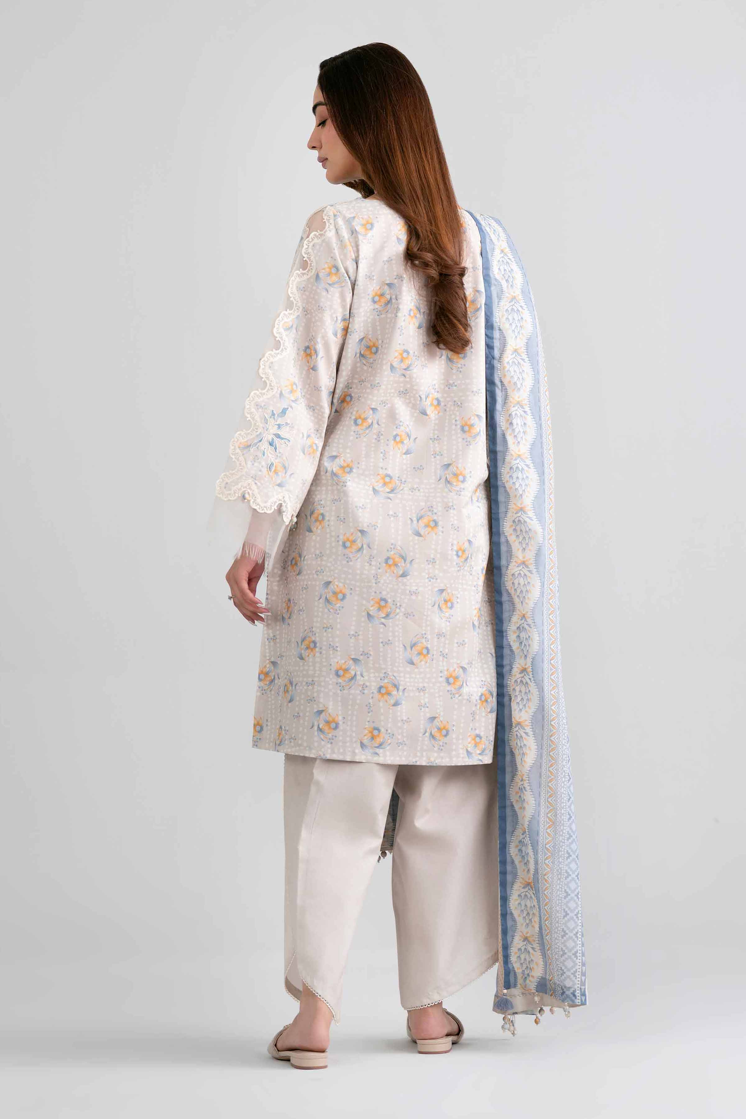Original Nishat 3 Piece - Printed Embroidered Suit - 42601973 | Buy Online in Pakistan