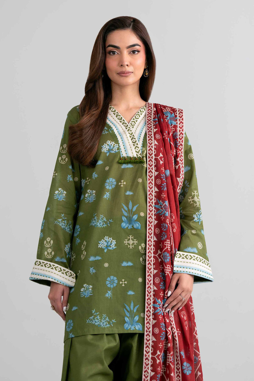 Original Nishat 3 Piece - Printed Suit - 42601975 | Buy Online in Pakistan