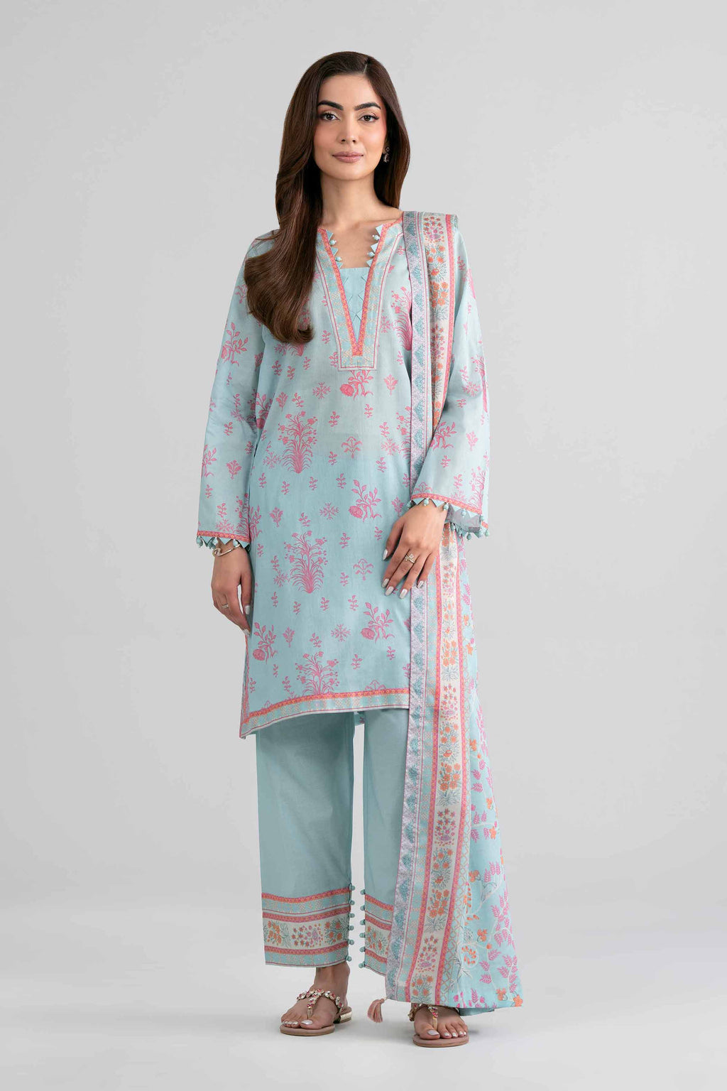 Original Nishat 3 Piece - Printed Suit - 42601976 | Buy Online in Pakistan