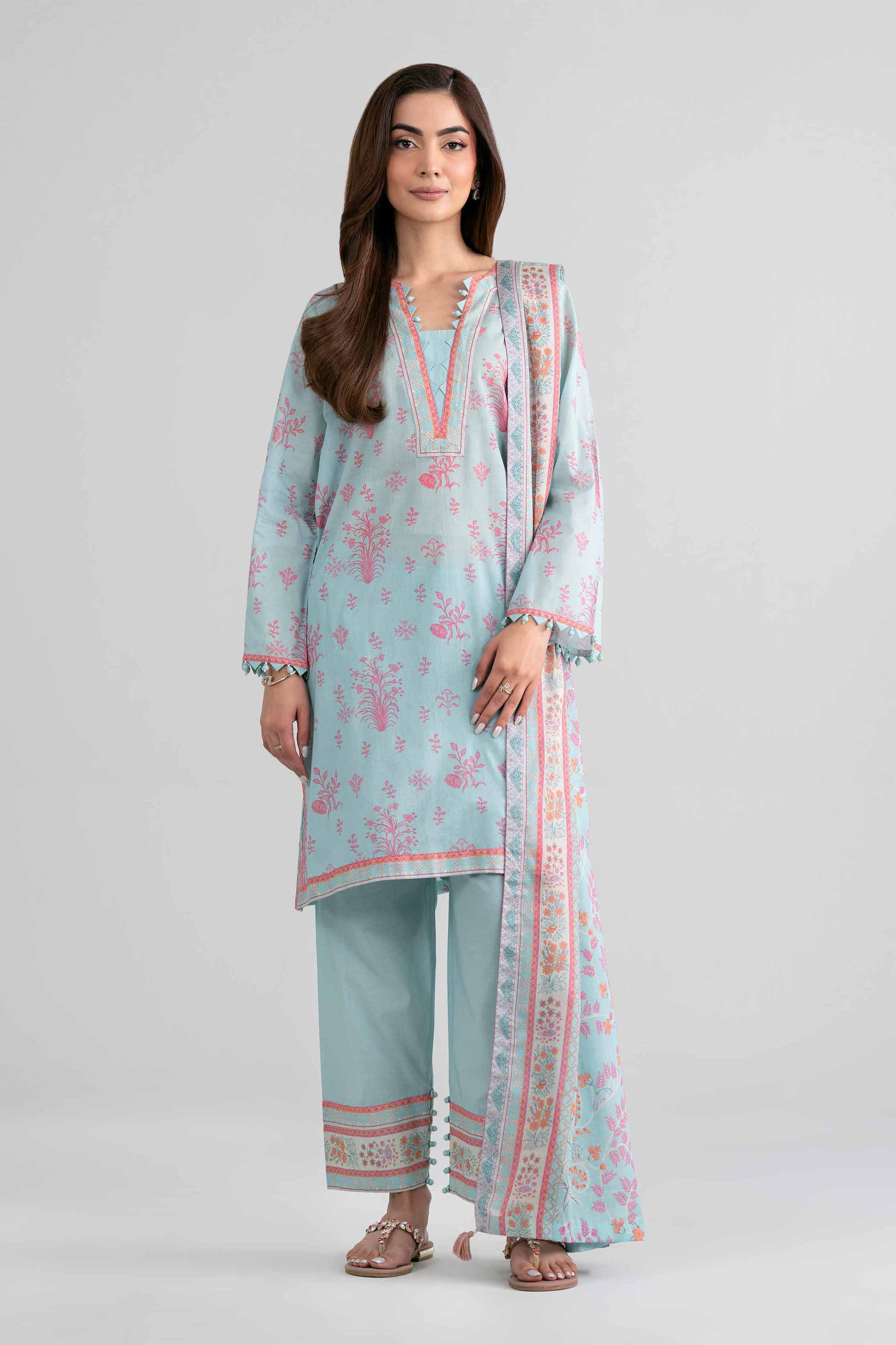 Original Nishat 3 Piece - Printed Suit - 42601976 | Buy Online in Pakistan