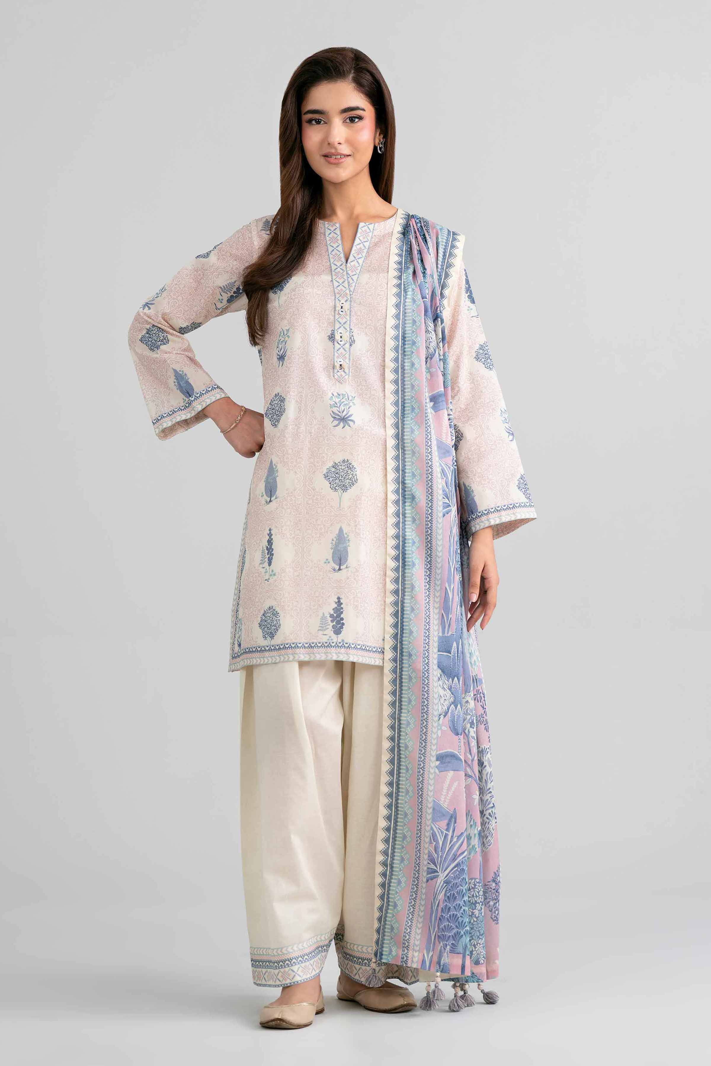 Original Nishat 3 Piece - Printed Suit - 42601977 | Buy Online in Pakistan
