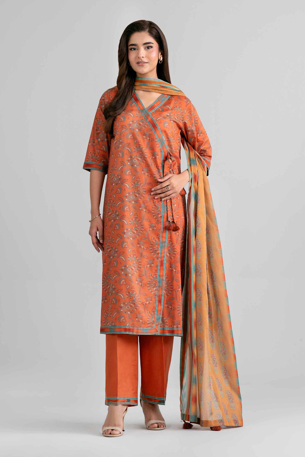 Original Nishat 3 Piece - Printed Suit - 42601980 | Buy Online in Pakistan