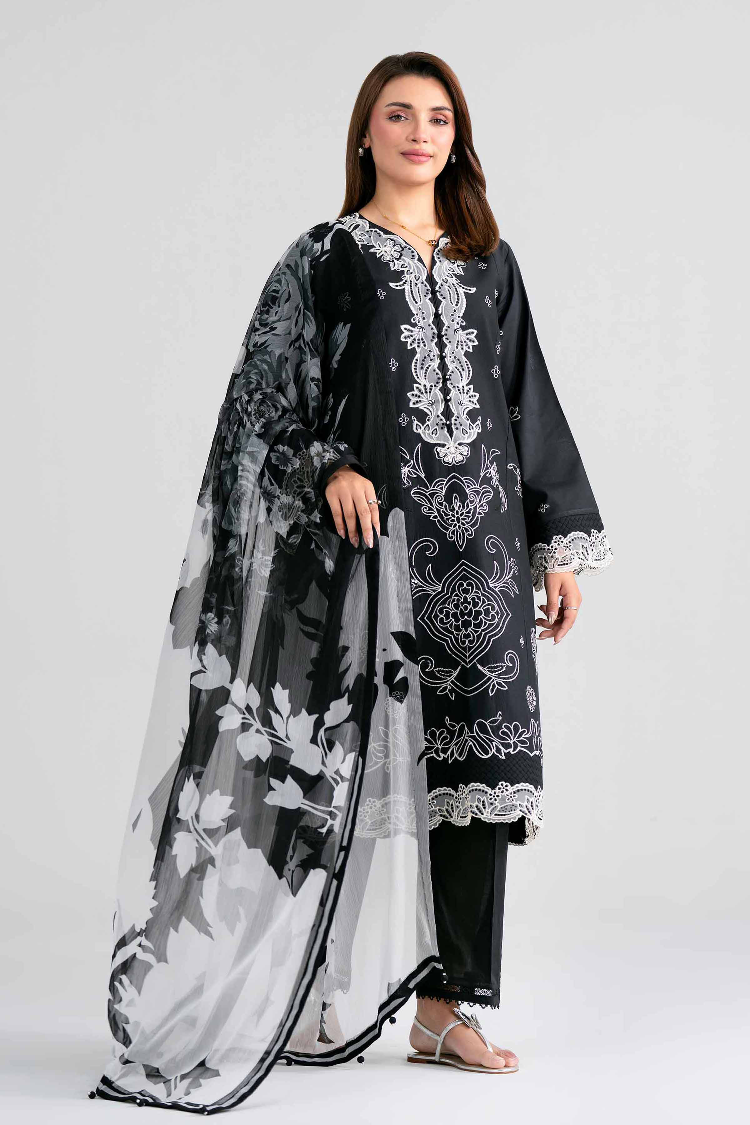Original Nishat 3 Piece - Digital Printed Embroidered Suit - 42601984 | Buy Online in Pakistan