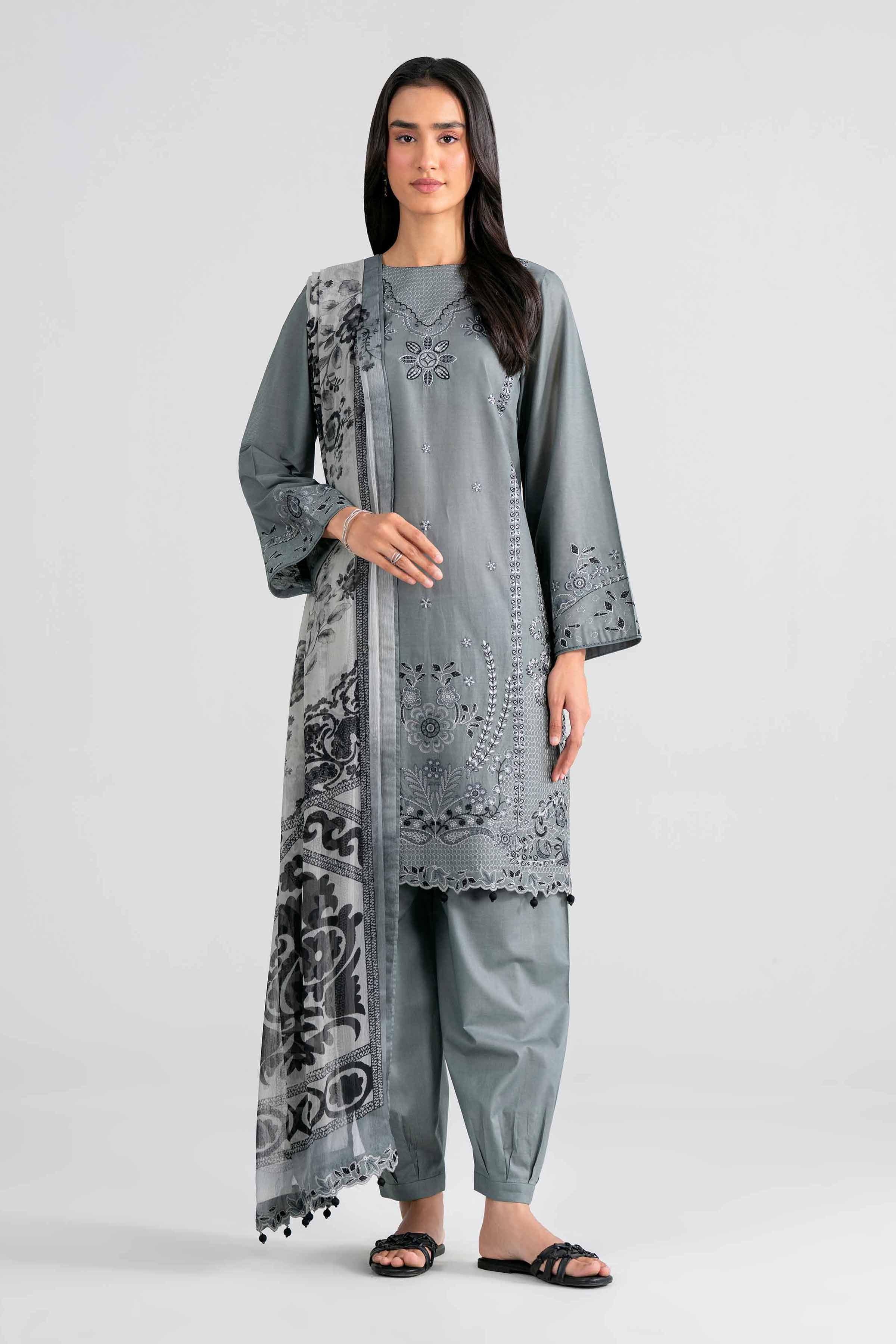Original Nishat 3 Piece - Digital Printed Embroidered Suit - 42601987 | Buy Online in Pakistan