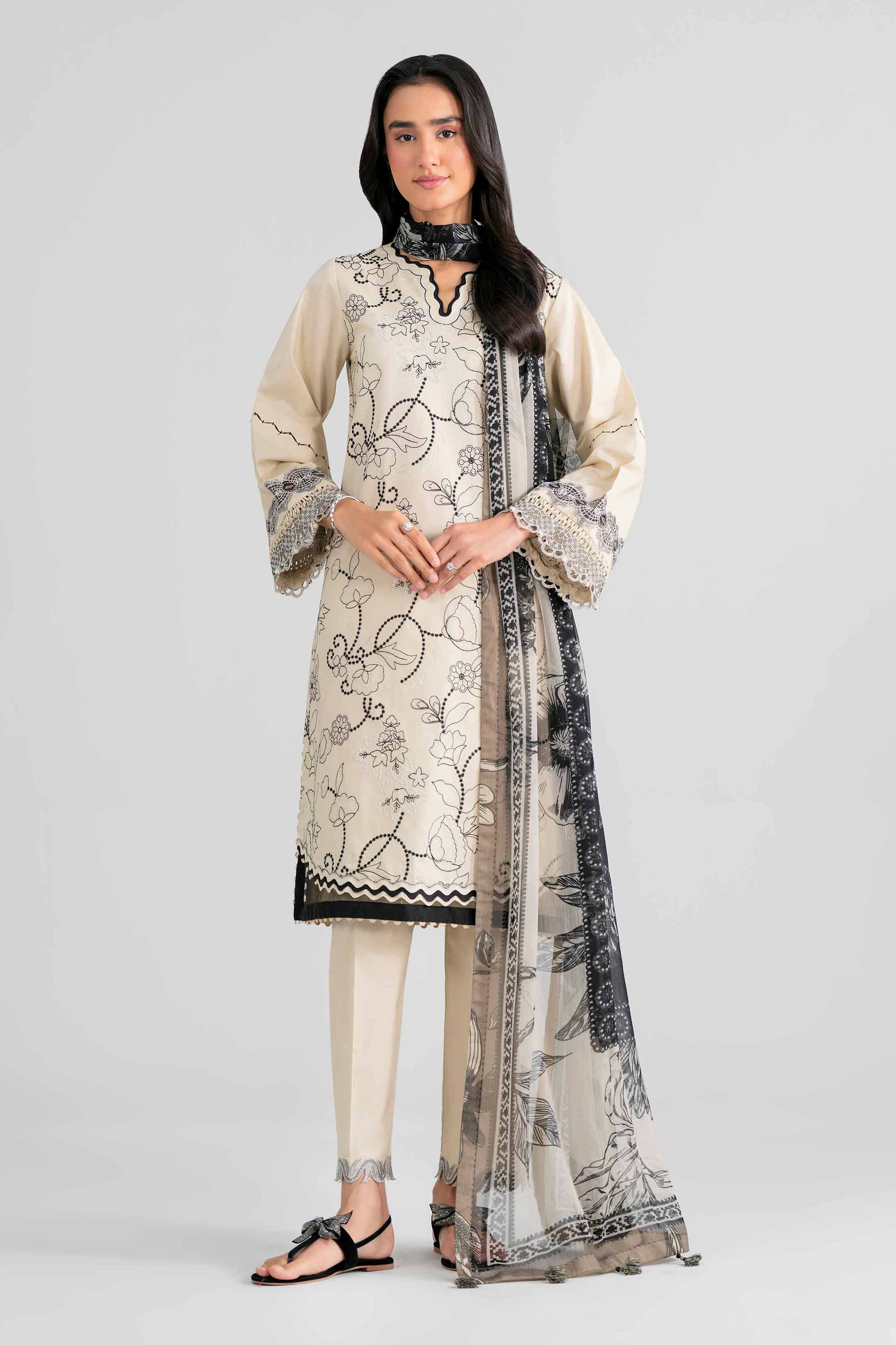 Original Nishat 3 Piece - Digital Printed Embroidered Suit - 42601988 | Buy Online in Pakistan