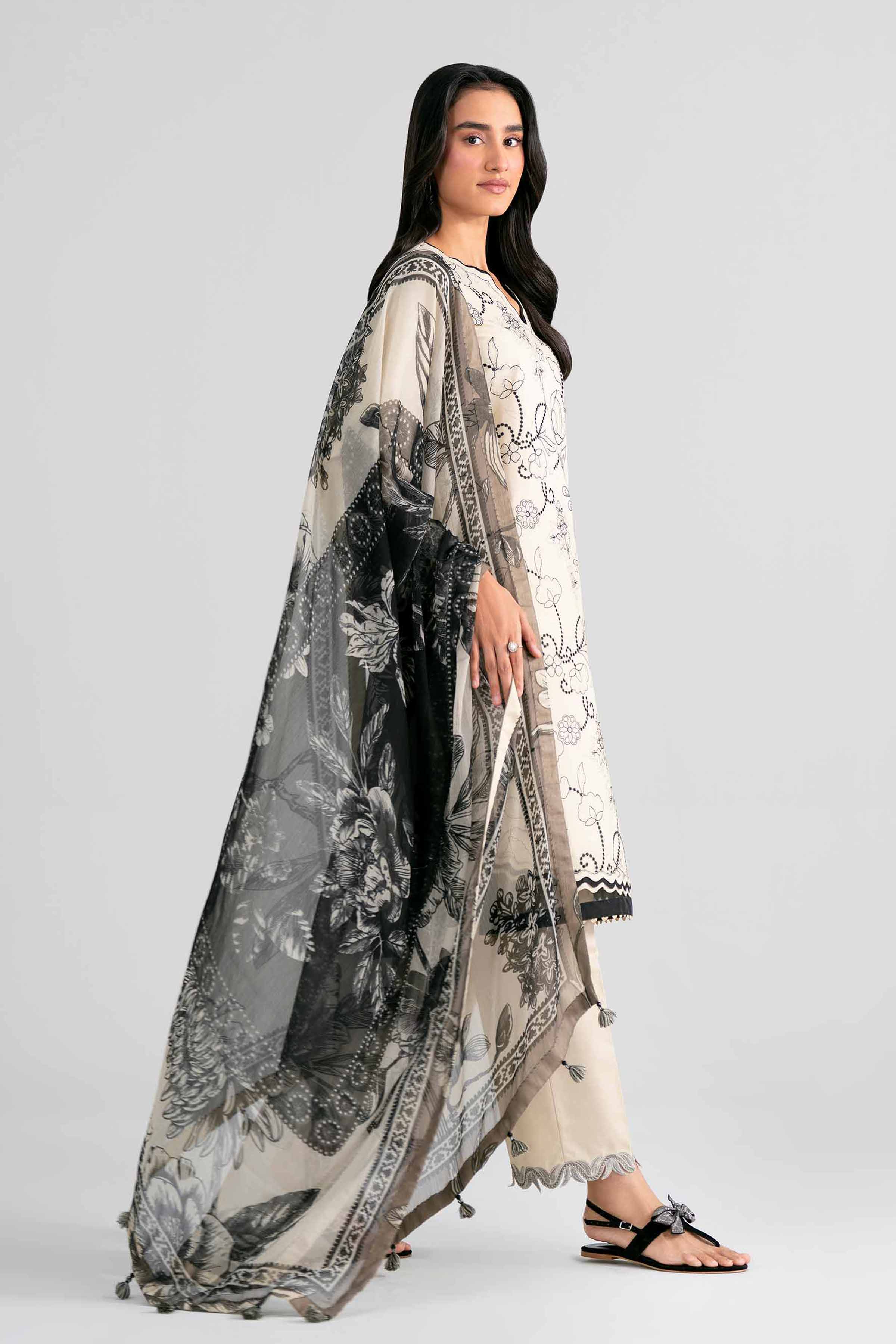 Original Nishat 3 Piece - Digital Printed Embroidered Suit - 42601988 | Buy Online in Pakistan