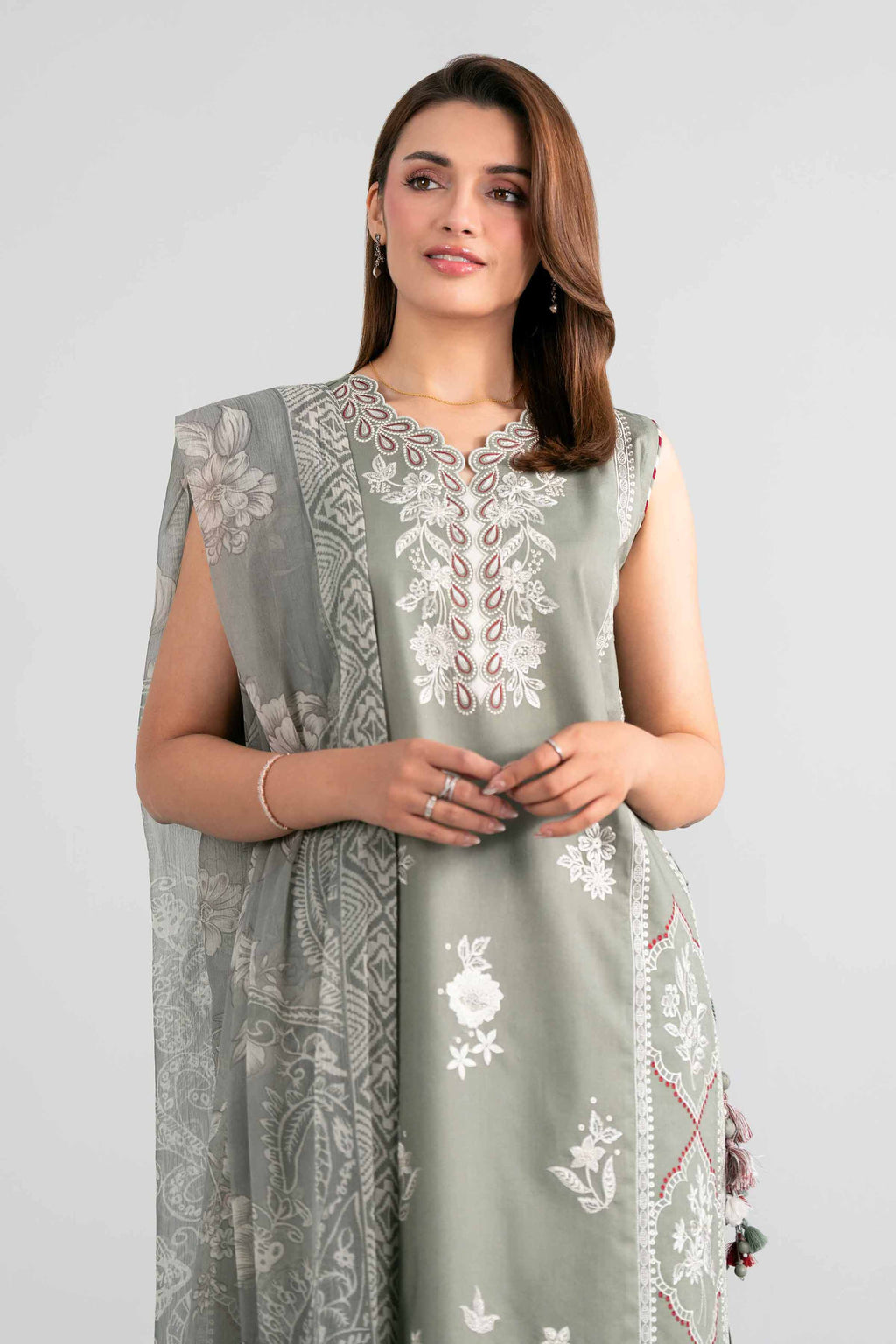 Original Nishat 3 Piece - Digital Printed Embroidered Suit - 42601989 | Buy Online in Pakistan