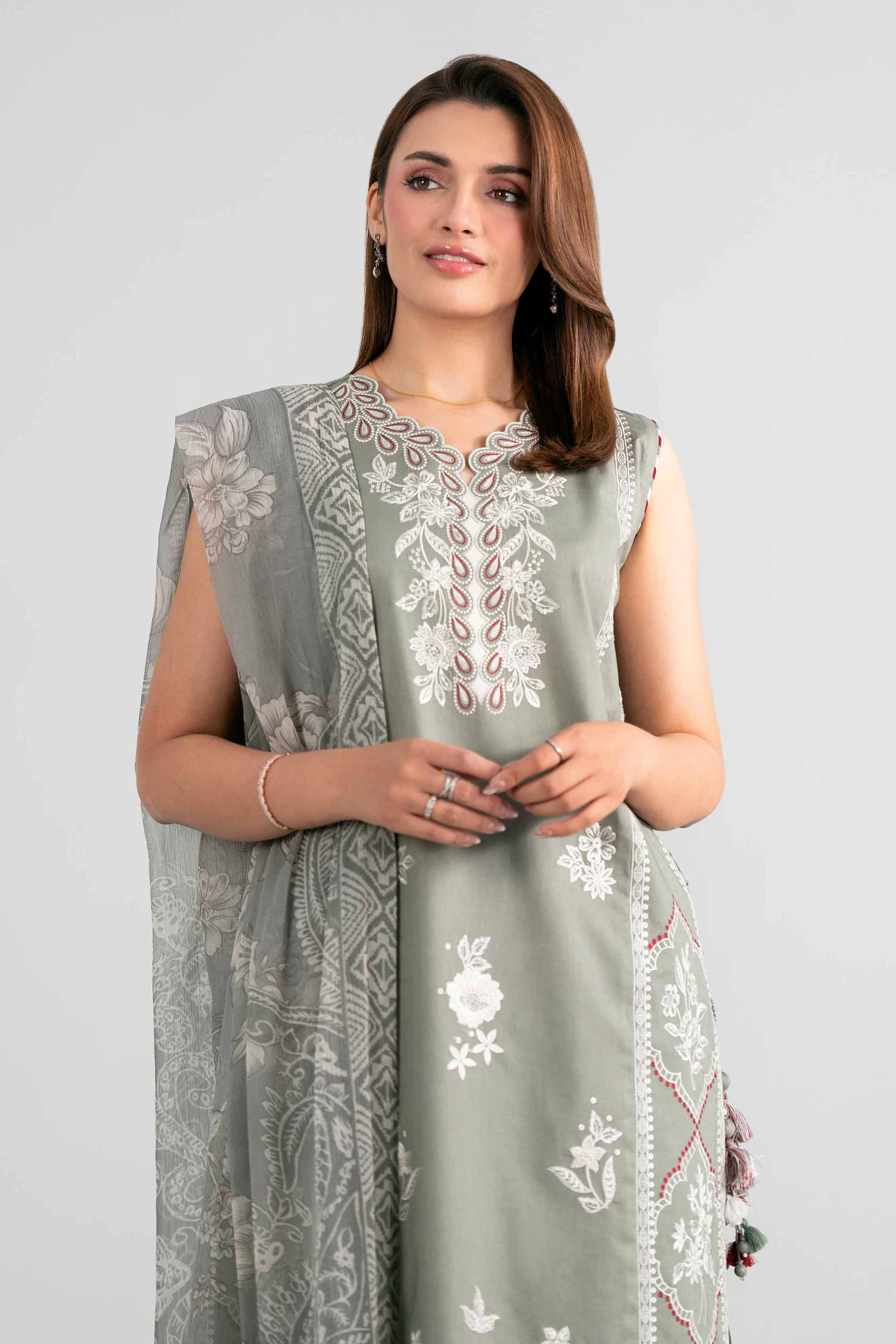 Original Nishat 3 Piece - Digital Printed Embroidered Suit - 42601989 | Buy Online in Pakistan