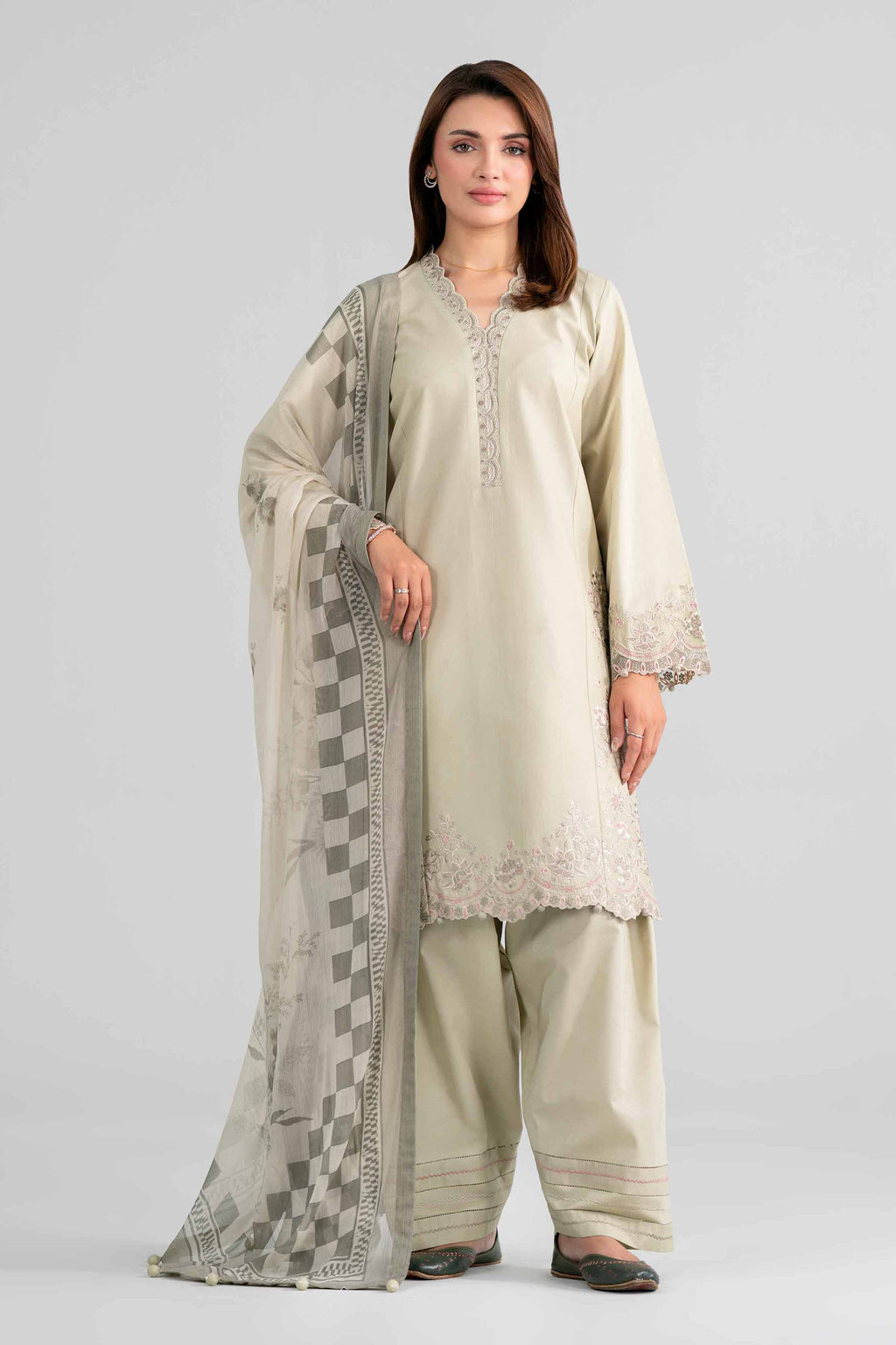 Original Nishat 3 Piece - Digital Printed Embroidered Suit - 42601992 | Buy Online in Pakistan
