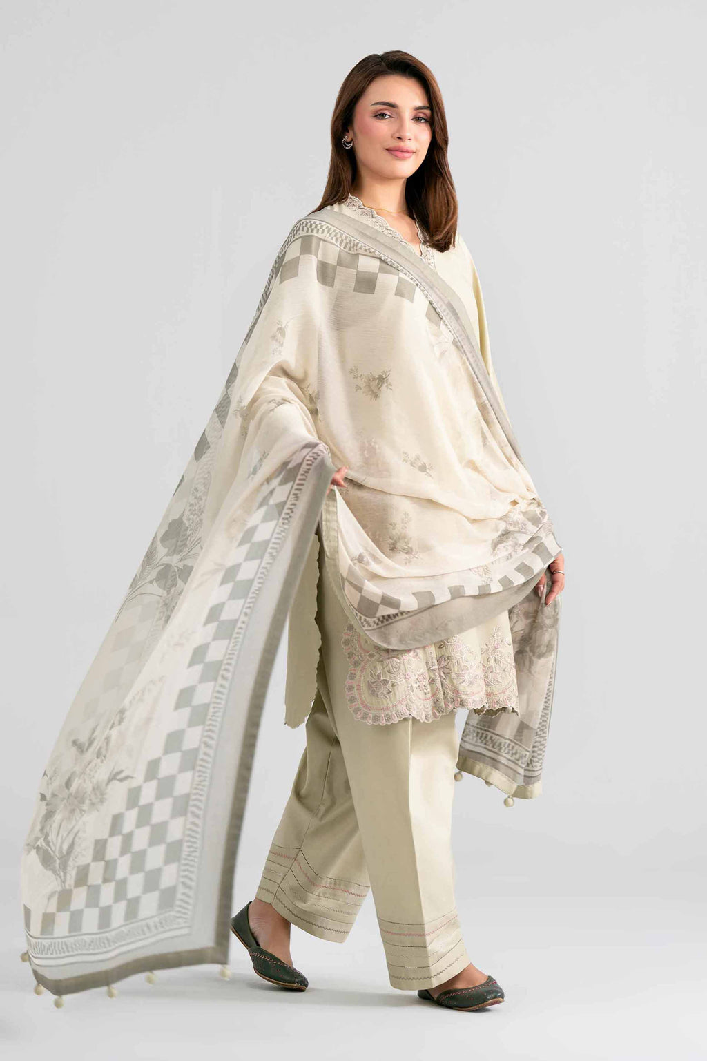 Original Nishat 3 Piece - Digital Printed Embroidered Suit - 42601992 | Buy Online in Pakistan