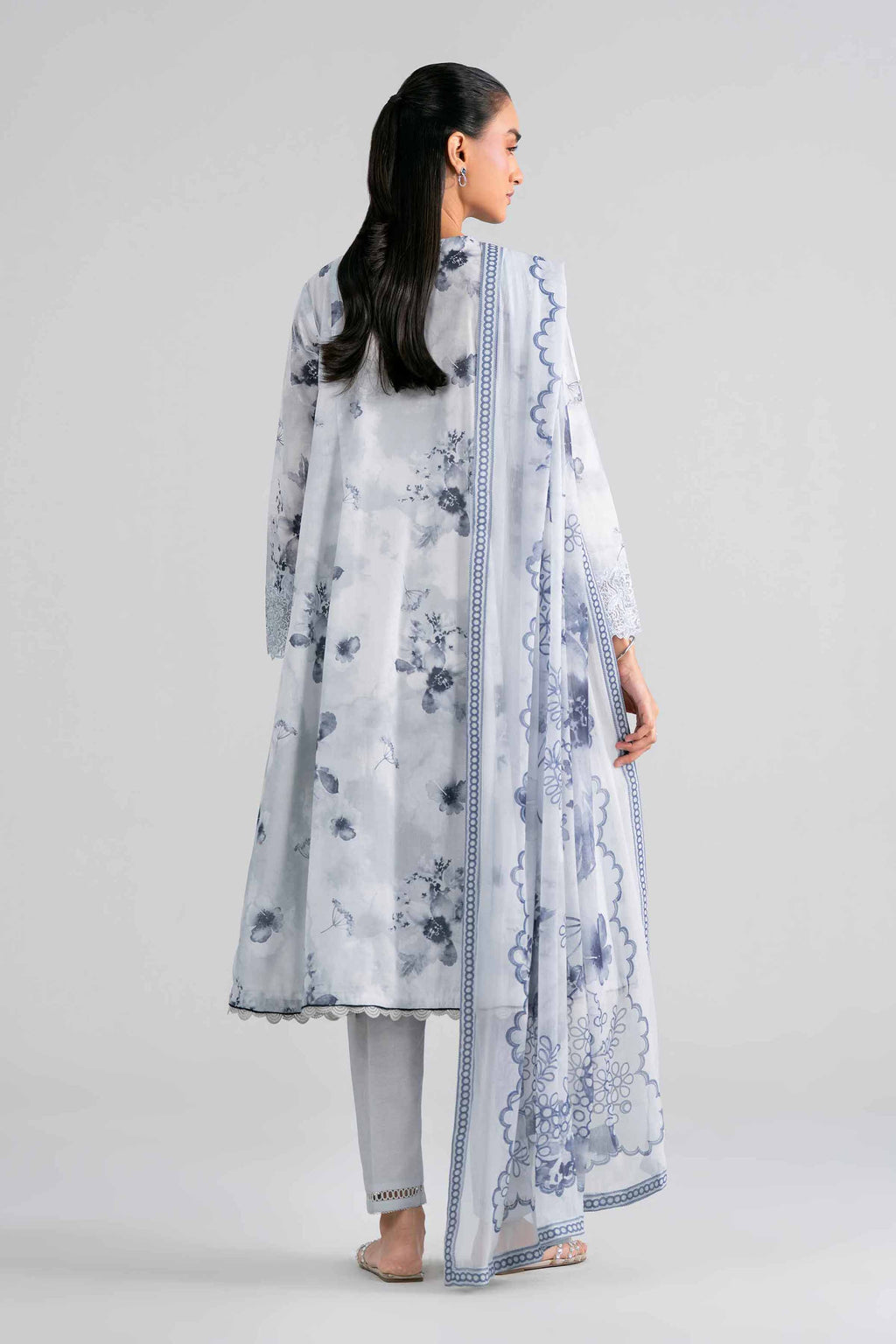 Original Nishat 3 Piece - Digital Printed Embroidered Suit - 42601995 | Buy Online in Pakistan