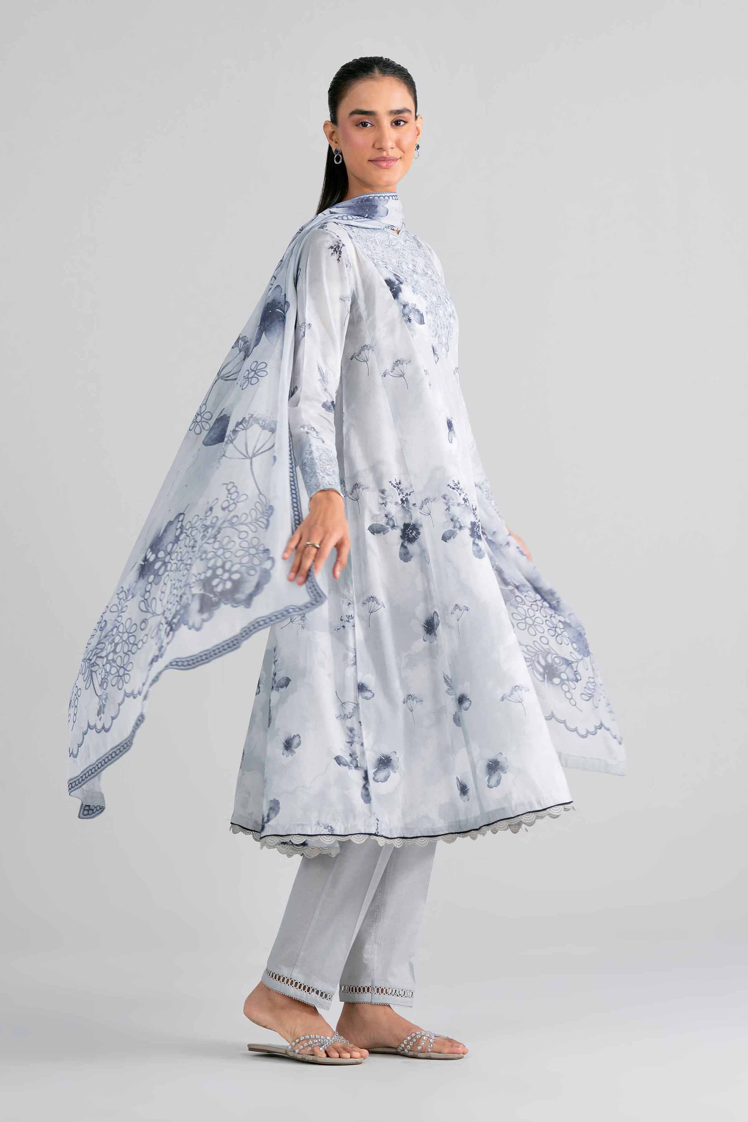 Original Nishat 3 Piece - Digital Printed Embroidered Suit - 42601995 | Buy Online in Pakistan