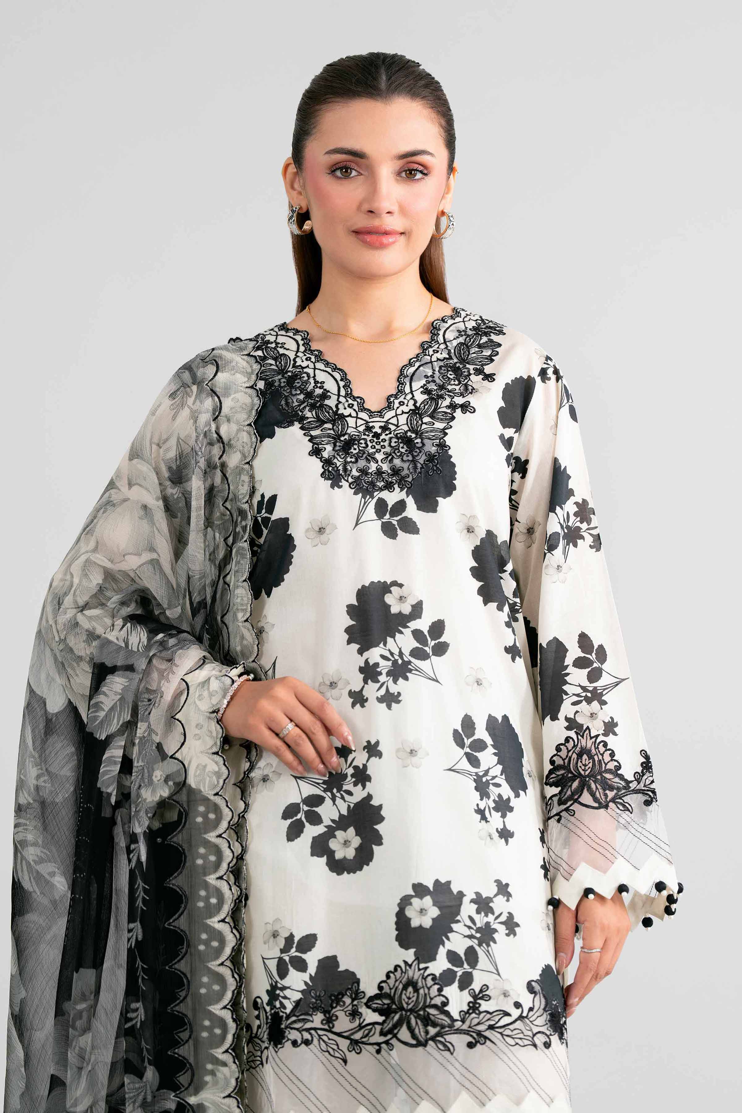 Original Nishat 3 Piece - Digital Printed Embroidered Suit - 42601996 | Buy Online in Pakistan