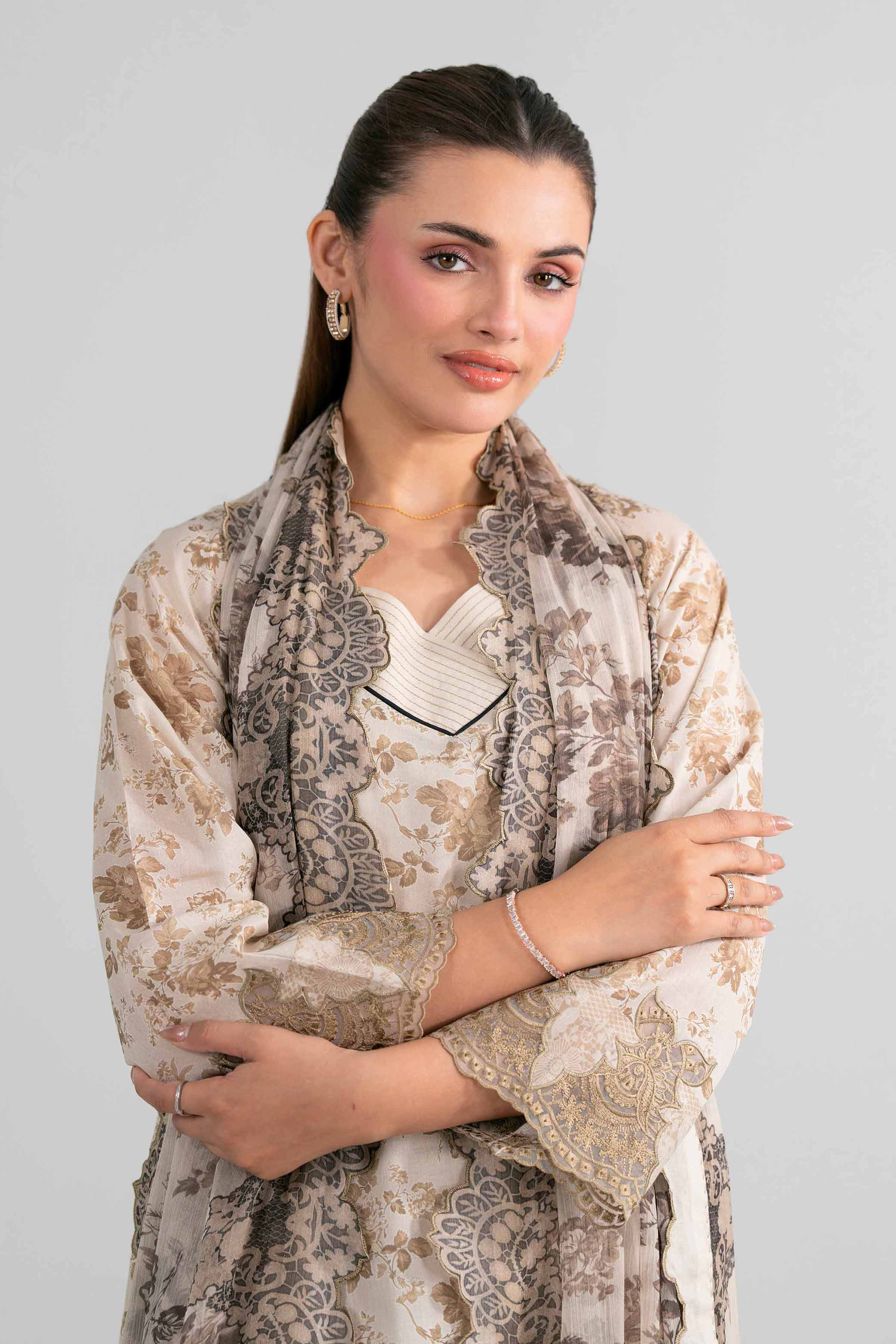 Original Nishat 3 Piece - Digital Printed Embroidered Suit - 42601997 | Buy Online in Pakistan