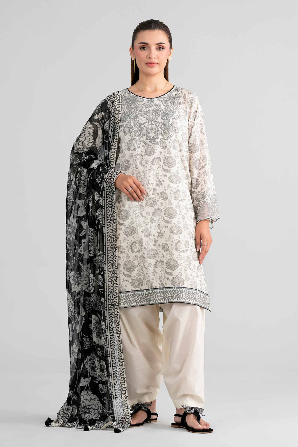 Original Nishat 3 Piece - Digital Printed Embroidered Suit - 42601998 | Buy Online in Pakistan