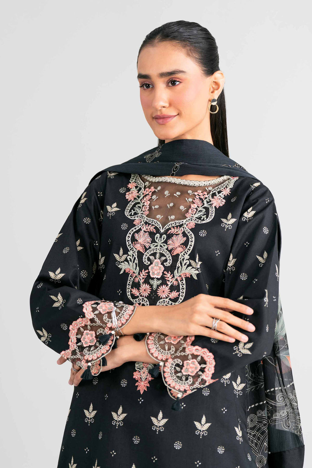 Original Nishat 3 Piece - Digital Printed Embroidered Suit - 42602000 | Buy Online in Pakistan