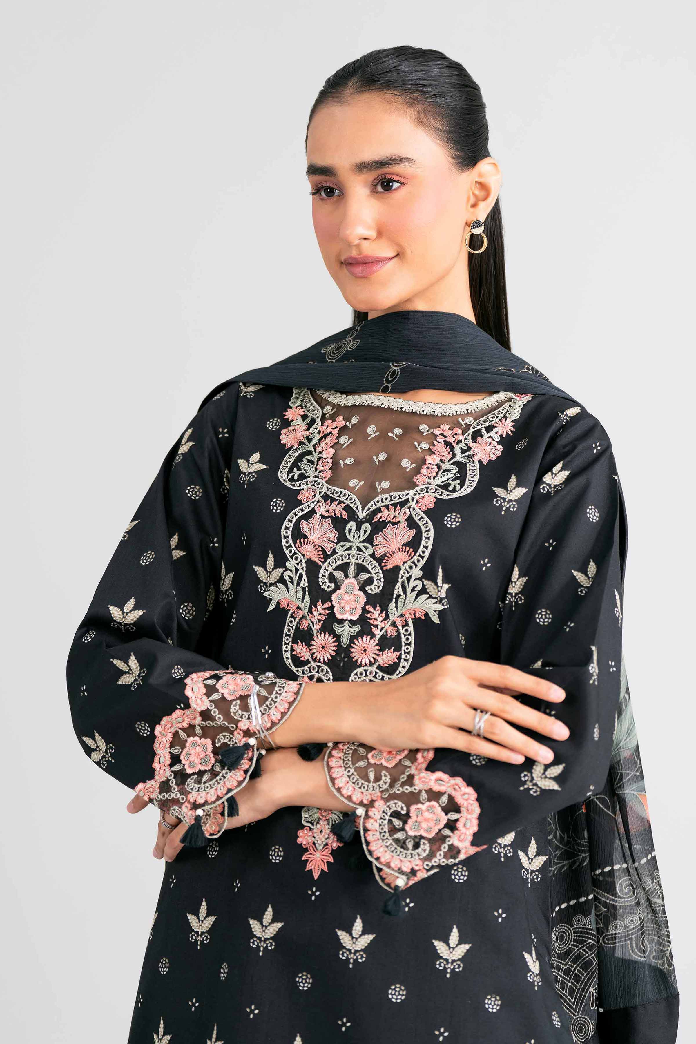 Original Nishat 3 Piece - Digital Printed Embroidered Suit - 42602000 | Buy Online in Pakistan