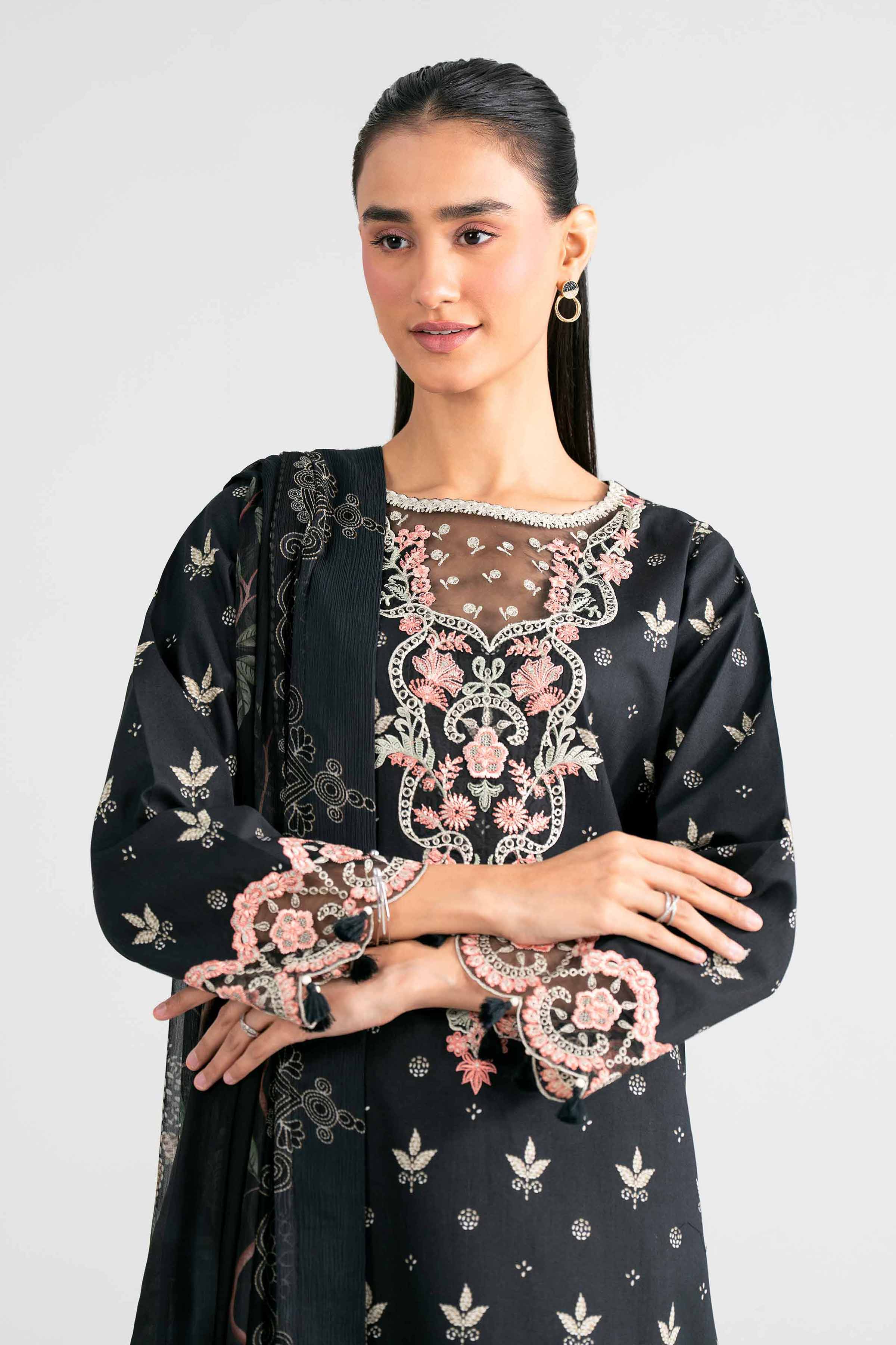 Original Nishat 3 Piece - Digital Printed Embroidered Suit - 42602000 | Buy Online in Pakistan