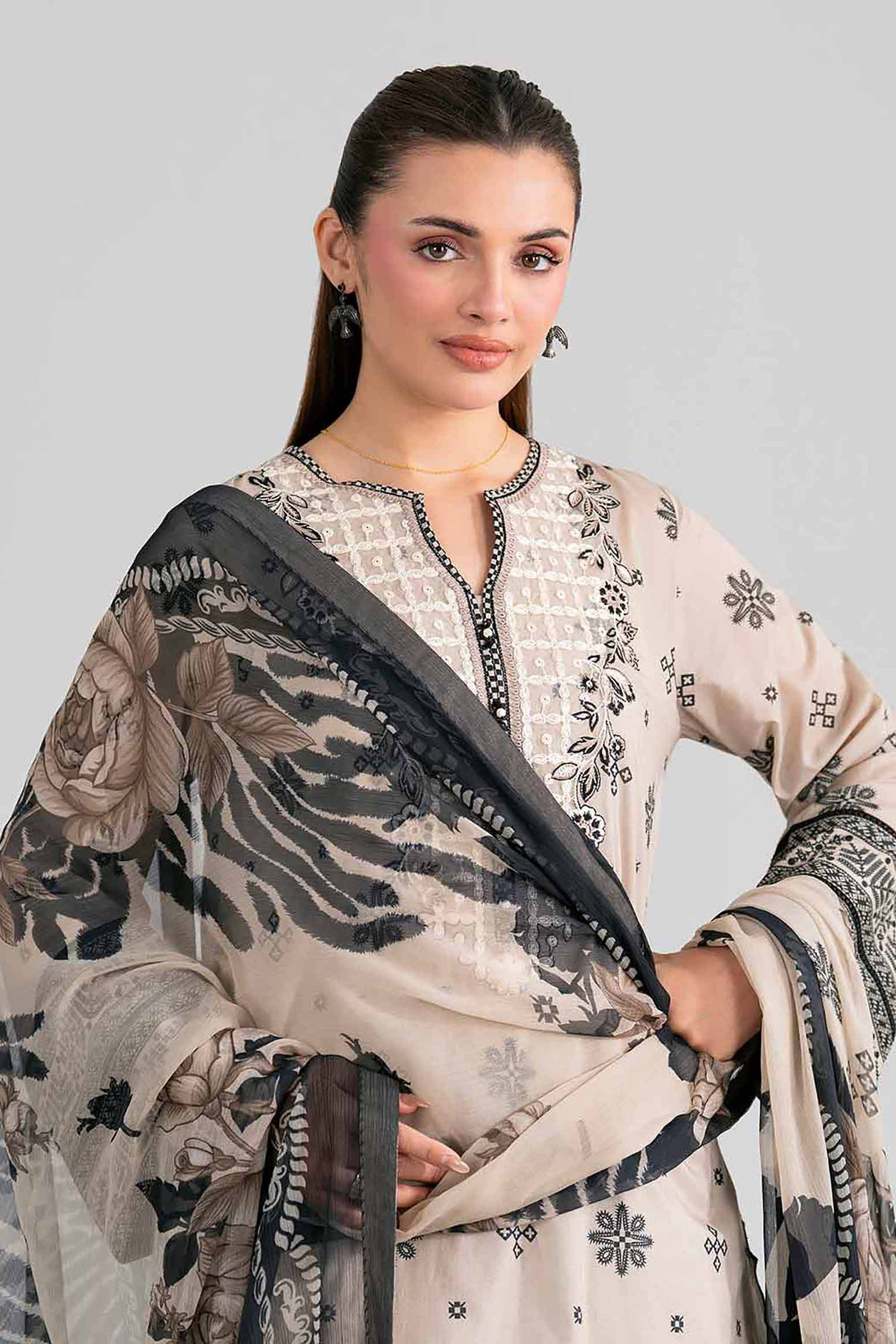 Original Nishat 3 Piece - Digital Printed Embroidered Suit - 42602001 | Buy Online in Pakistan