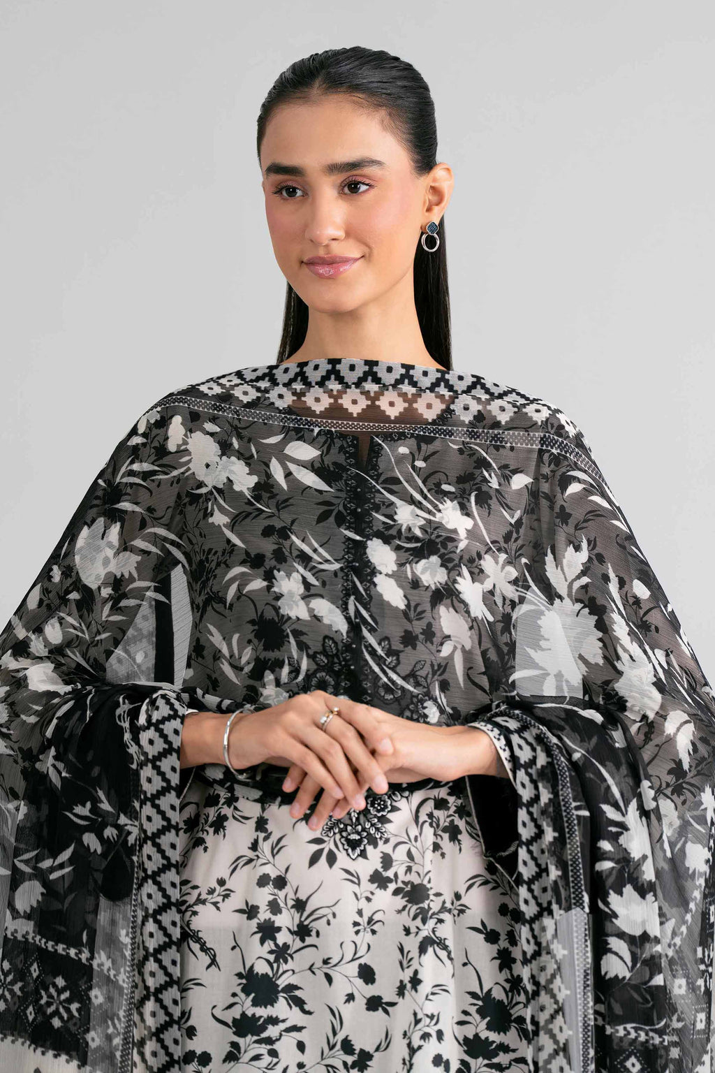Original Nishat 3 Piece - Digital Printed Embroidered Suit - 42602003 | Buy Online in Pakistan