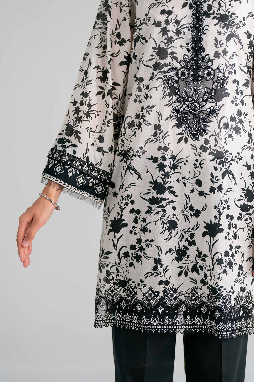 Original Nishat 3 Piece - Digital Printed Embroidered Suit - 42602003 | Buy Online in Pakistan
