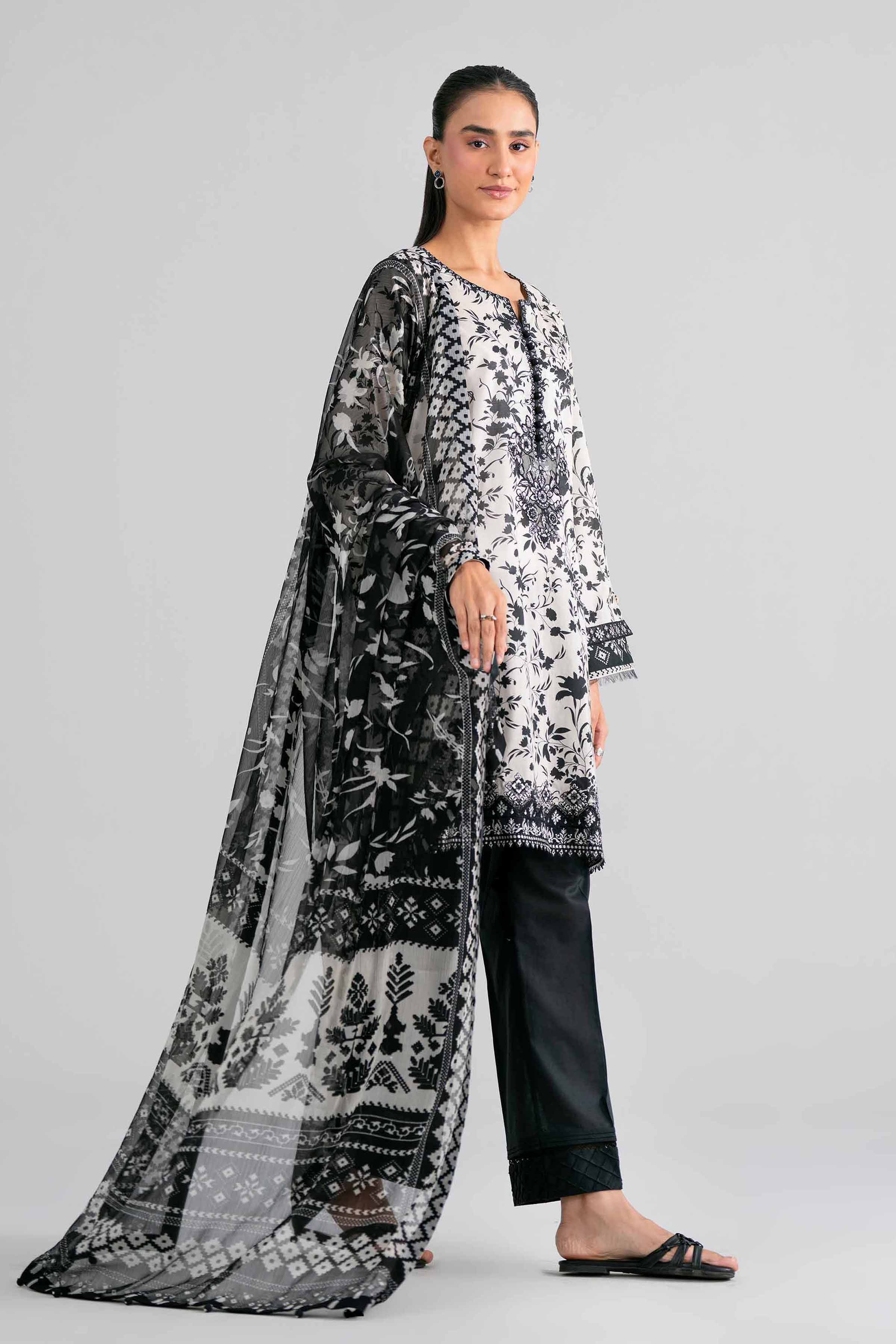 Original Nishat 3 Piece - Digital Printed Embroidered Suit - 42602003 | Buy Online in Pakistan
