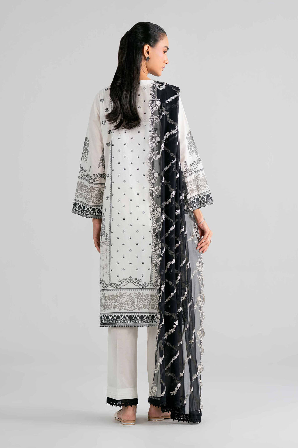 Original Nishat 3 Piece - Digital Printed Embroidered Suit - 42602007 | Buy Online in Pakistan