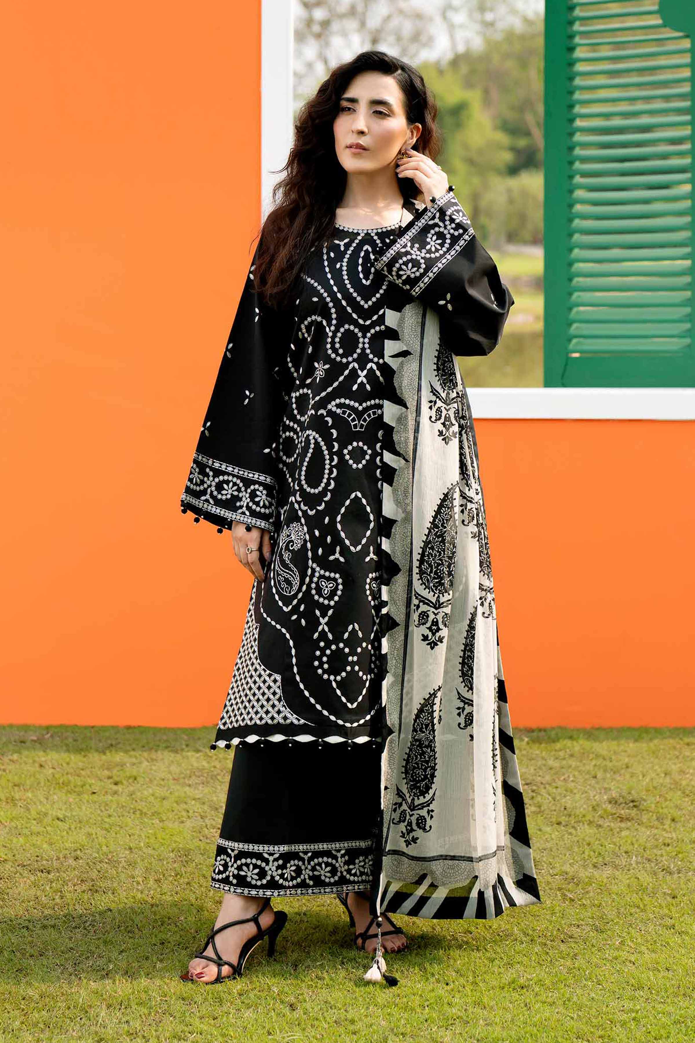 Original Nishat 3 Piece - Digital Printed Embroidered Suit - 42602009 | Buy Online in Pakistan