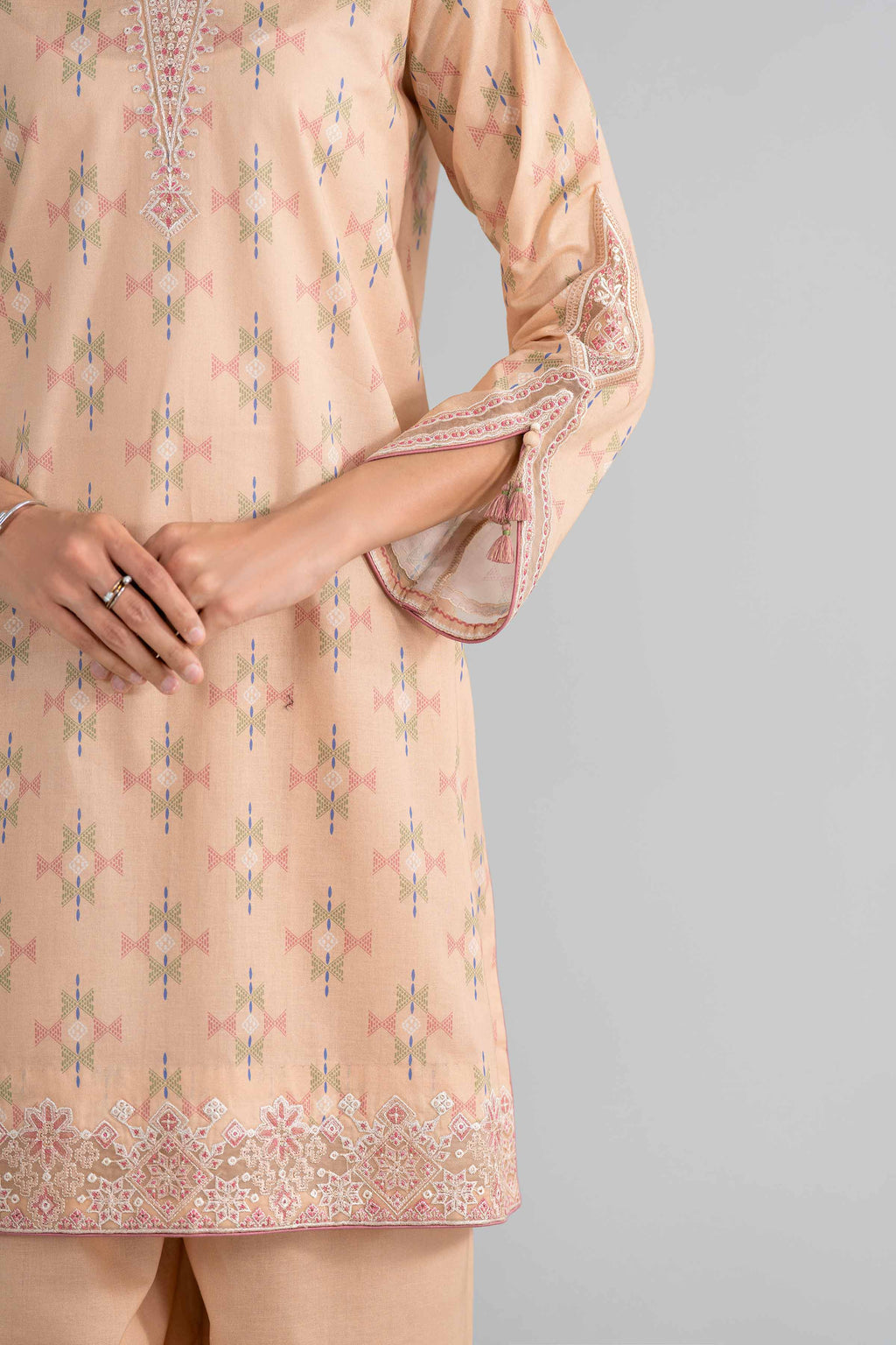 Original Nishat 3 Piece - Printed Embroidered Suit - 42602015 | Buy Online in Pakistan