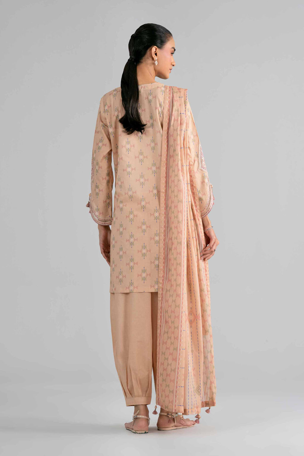 Original Nishat 3 Piece - Printed Embroidered Suit - 42602015 | Buy Online in Pakistan