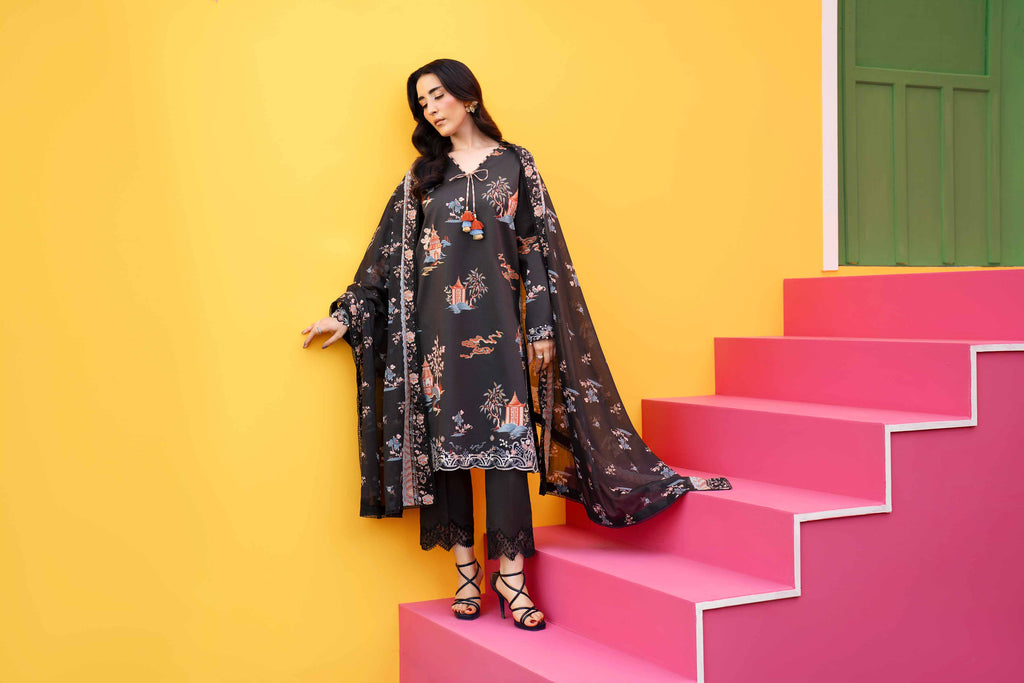 Original Nishat 3 Piece - Printed Embroidered Suit - 42602020 | Buy Online in Pakistan