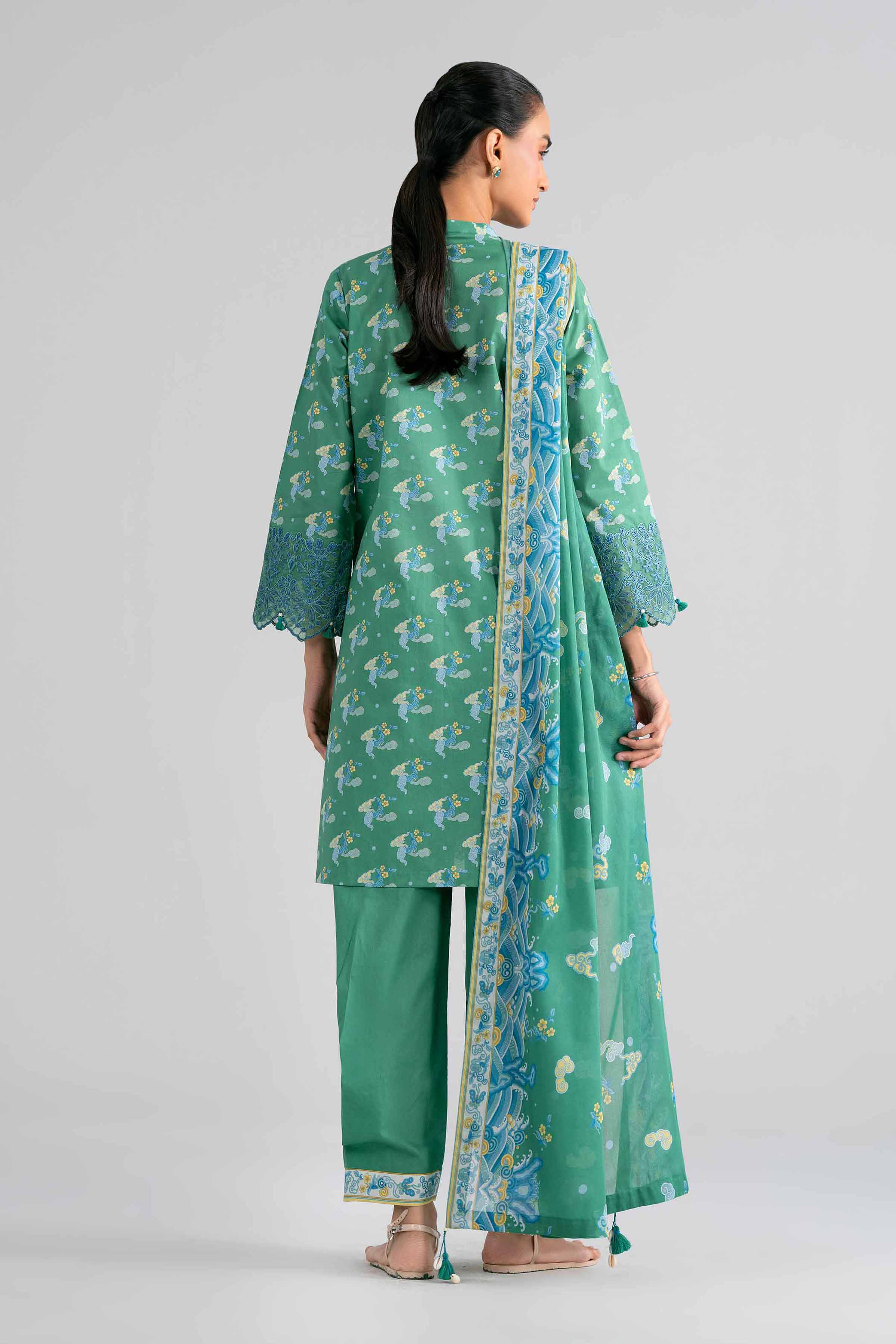 Original Nishat 3 Piece - Printed Embroidered Suit - 42602021 | Buy Online in Pakistan