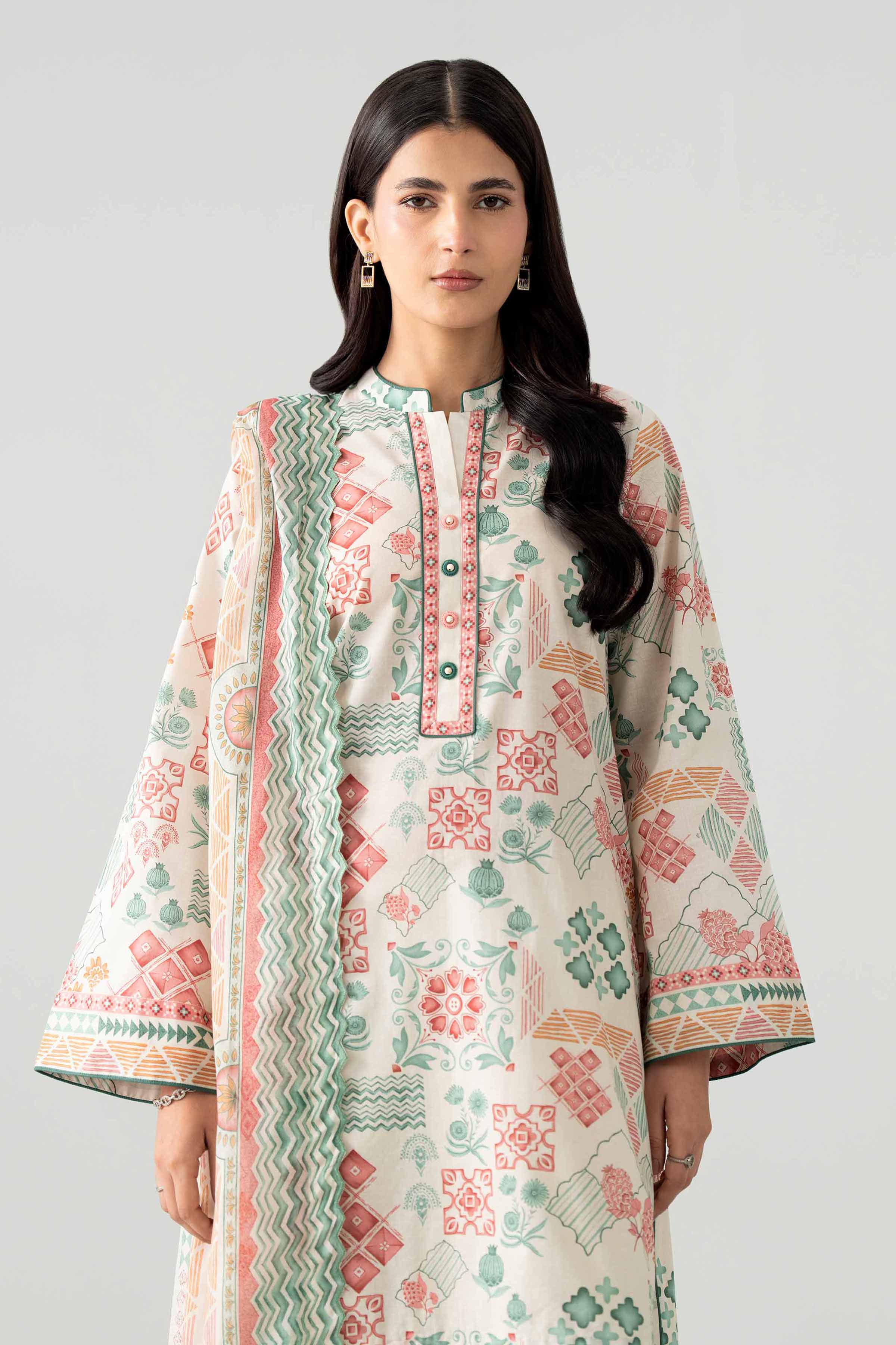 Original Nishat 3 Piece - Printed Suit - 42602024 | Buy Online in Pakistan