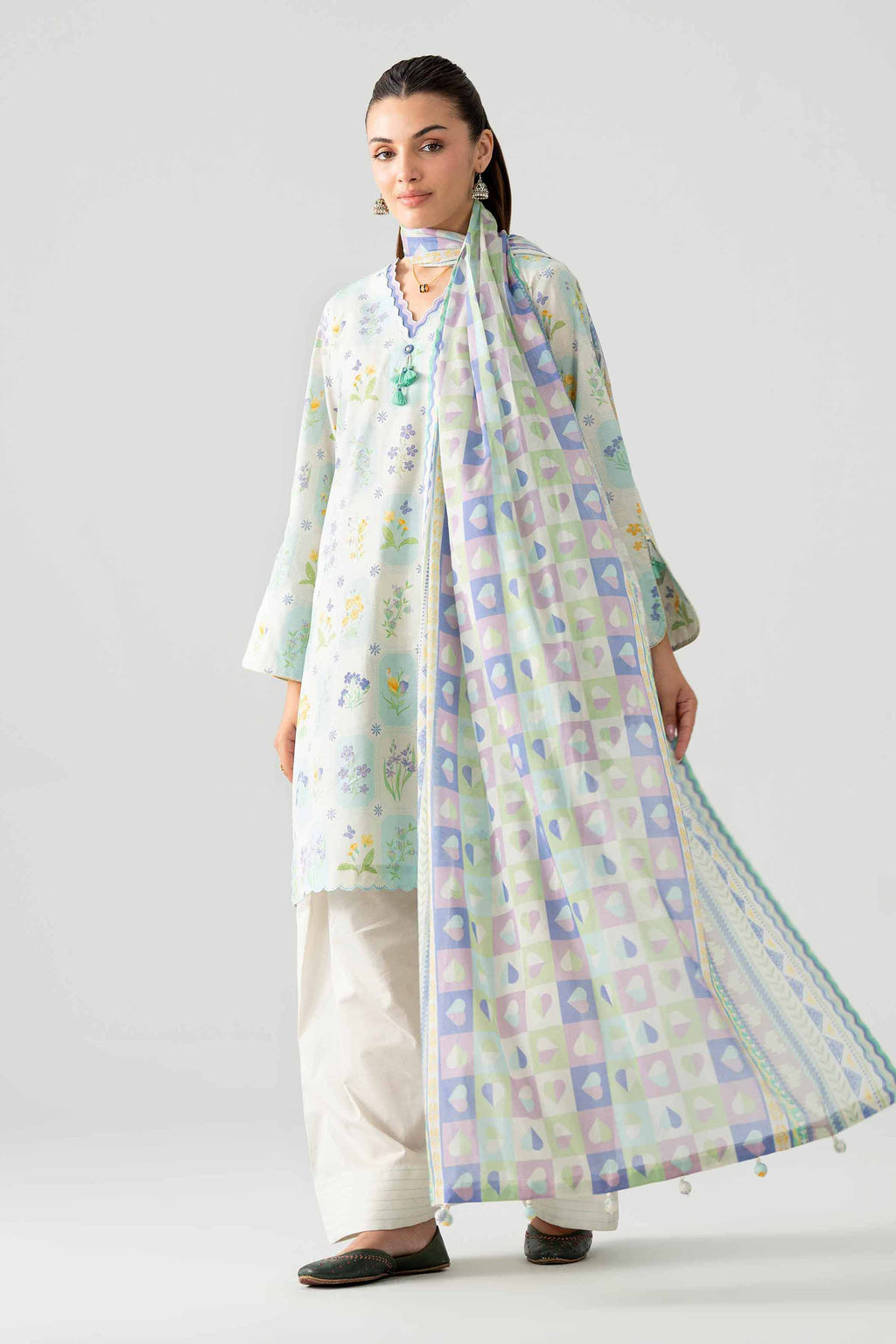 Original Nishat 3 Piece - Printed Suit - 42602025 | Buy Online in Pakistan