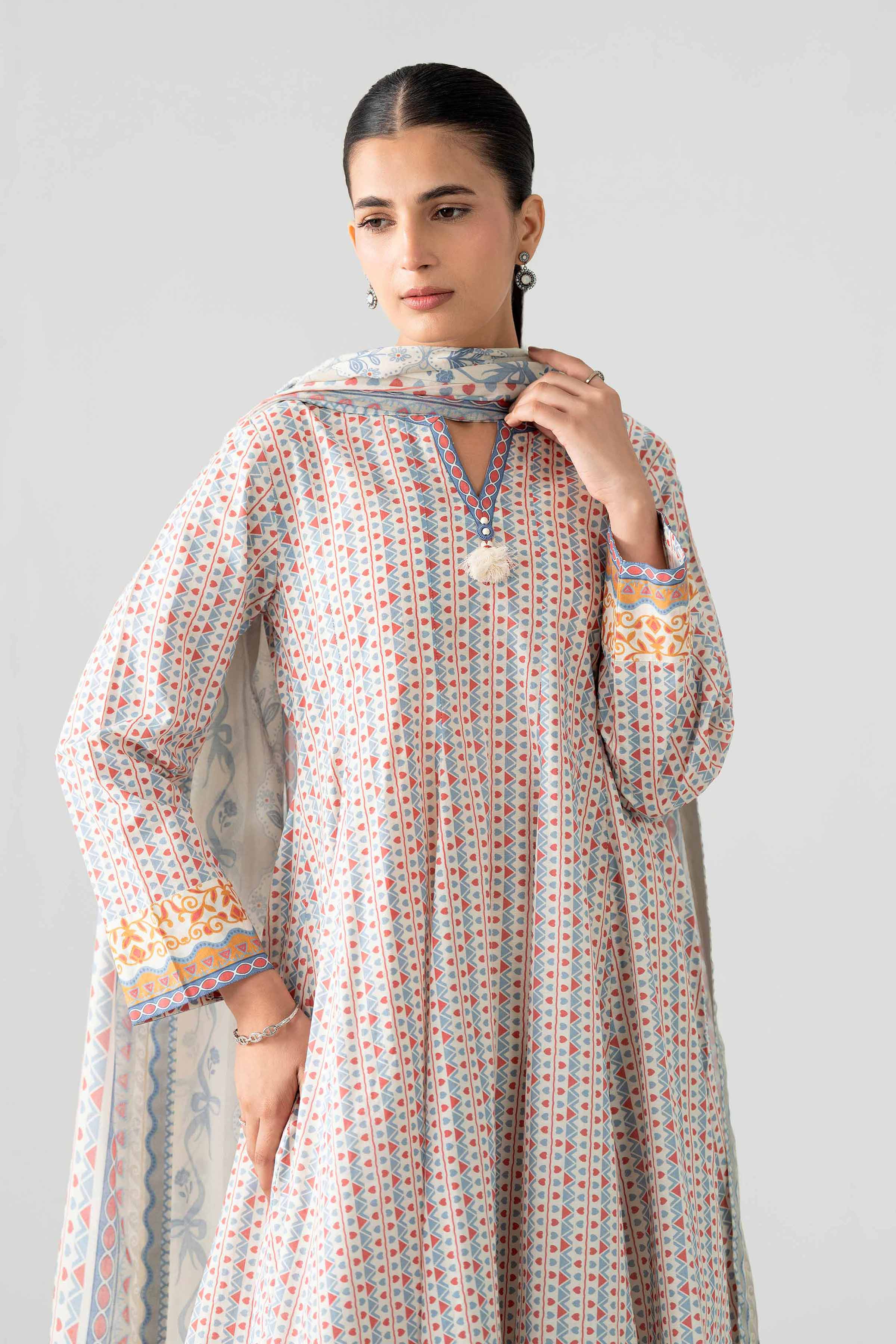 Original Nishat 3 Piece - Printed Suit - 42602026 | Buy Online in Pakistan