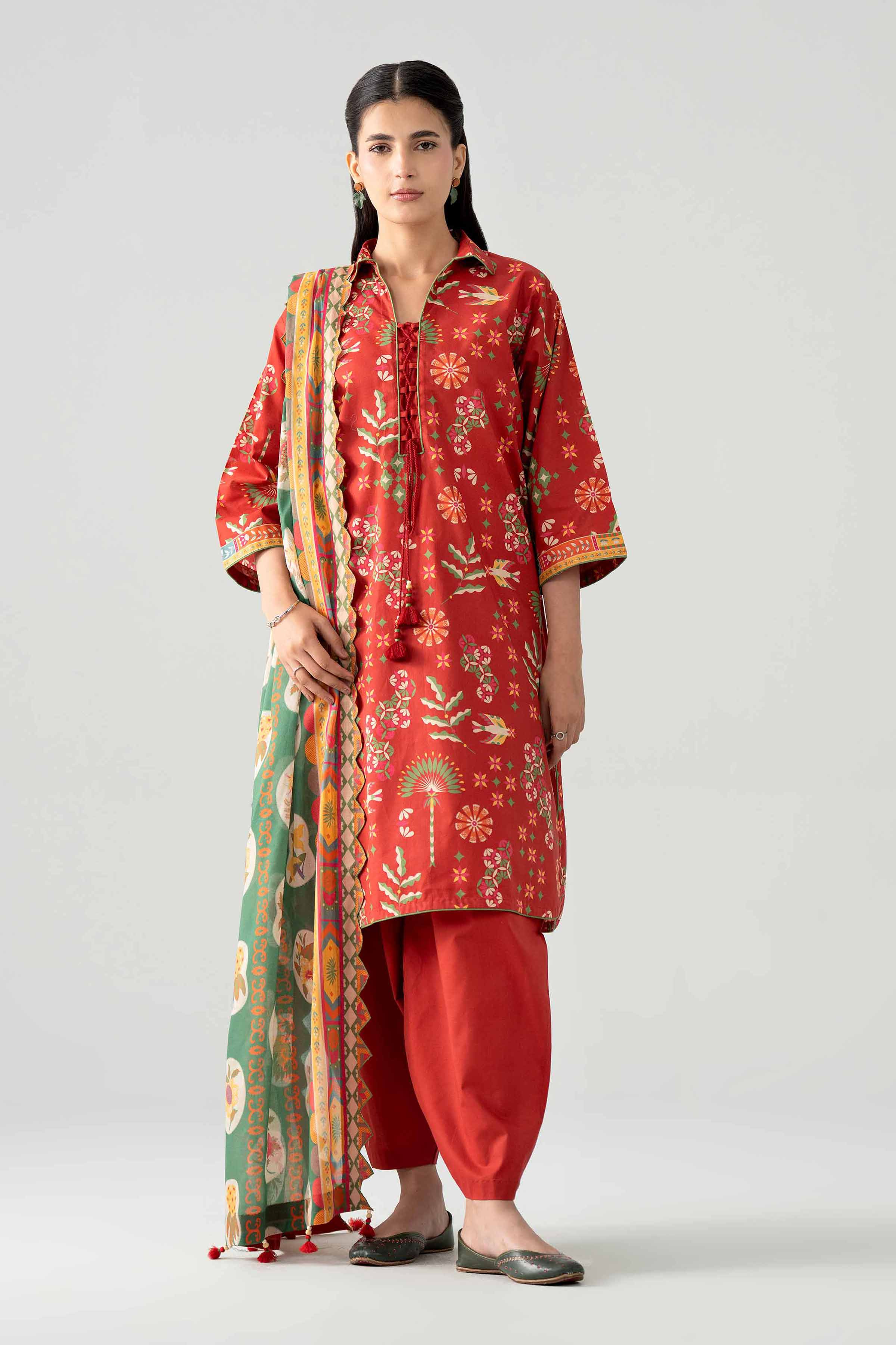 Original Nishat 3 Piece - Printed Suit - 42602027 | Buy Online in Pakistan