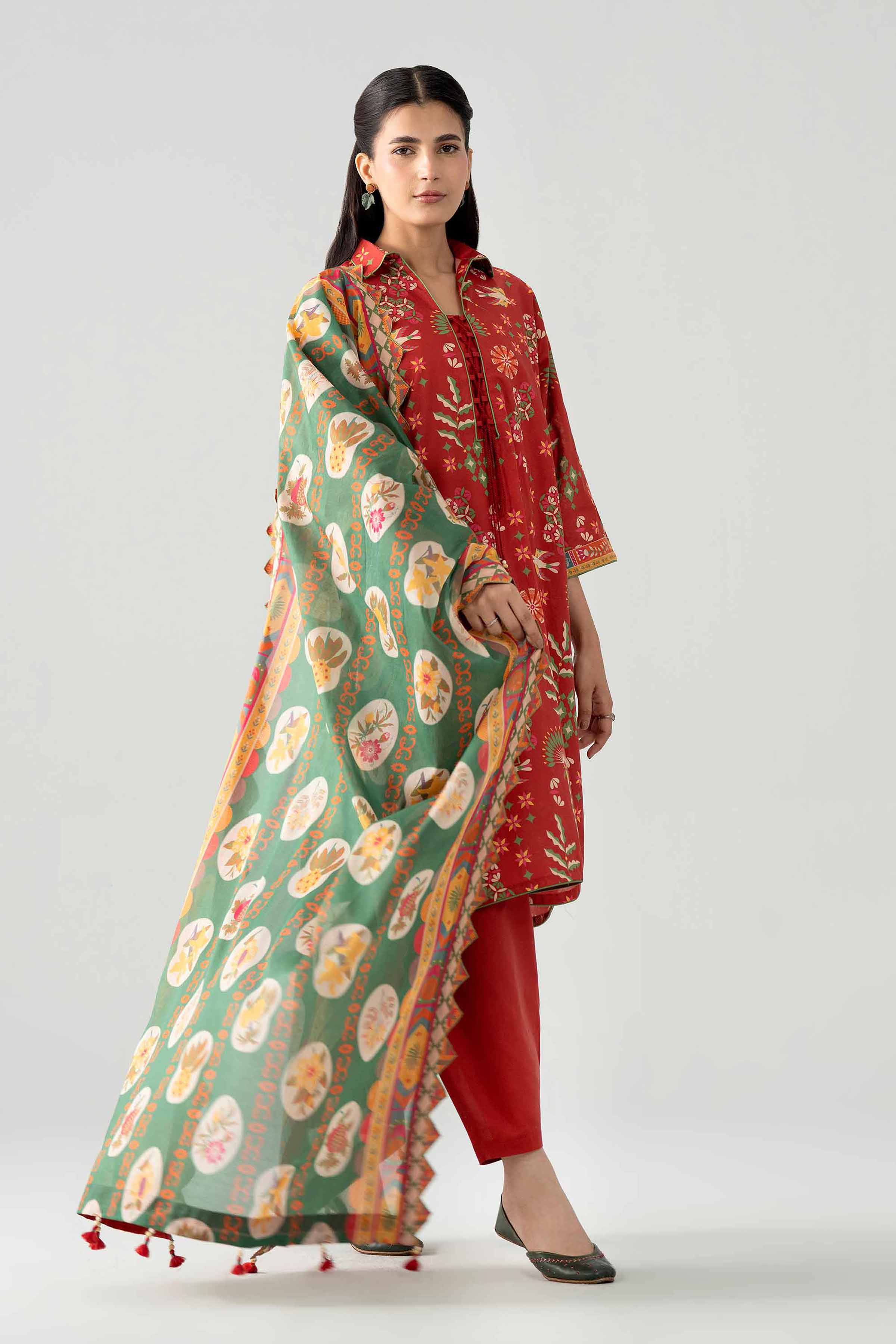 Original Nishat 3 Piece - Printed Suit - 42602027 | Buy Online in Pakistan